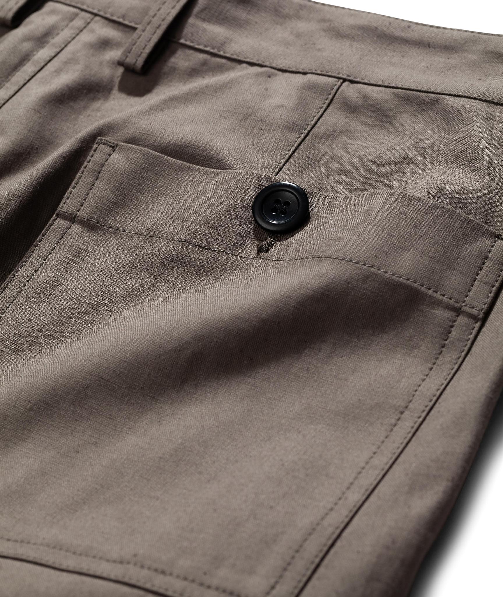 Product gallery image number 3 for product Josef Cotton Linen Shorts - Men's