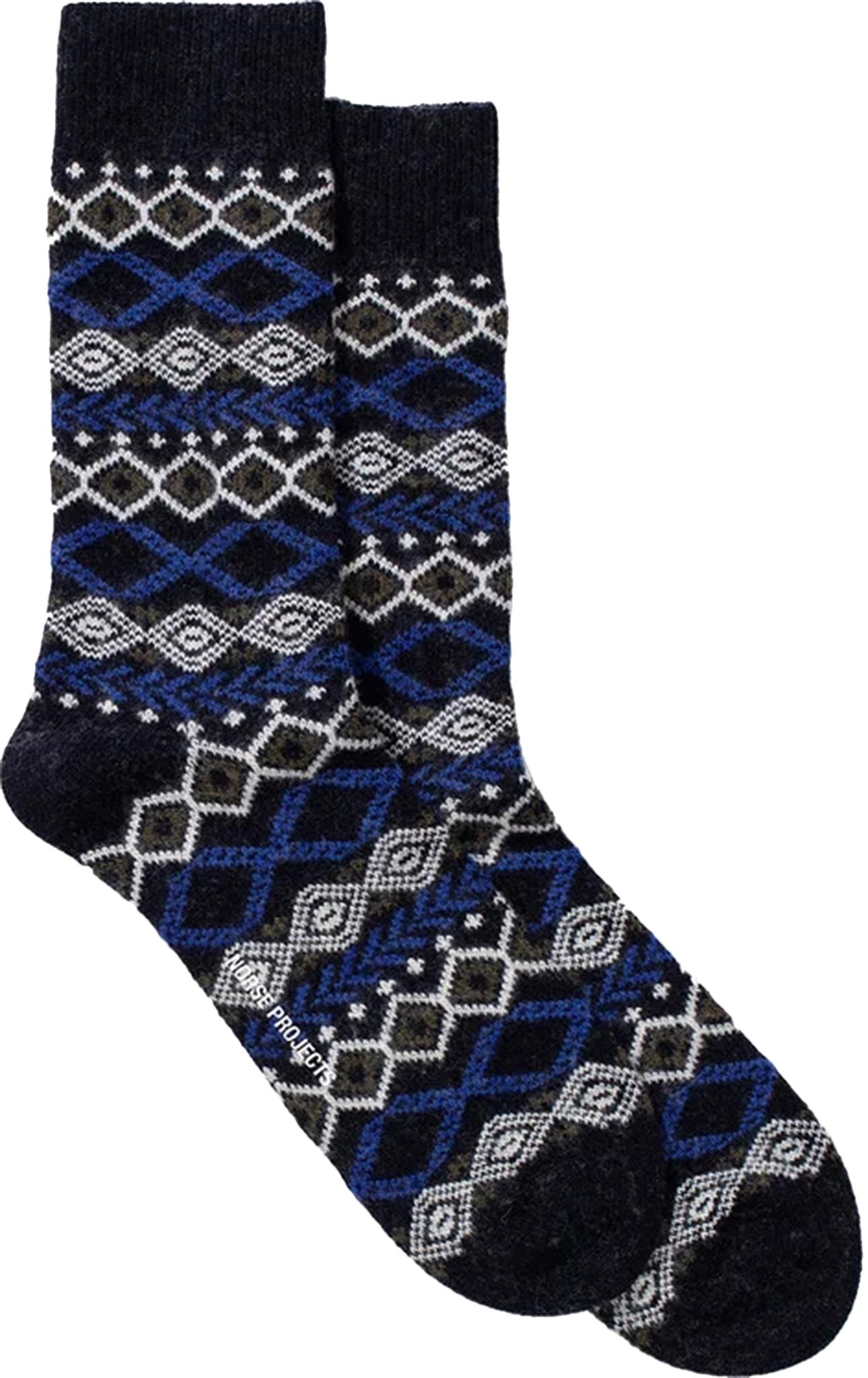 Numéro de l'image de la galerie de produits 1 pour le produit Chaussettes Bjarki Fairisle - Homme