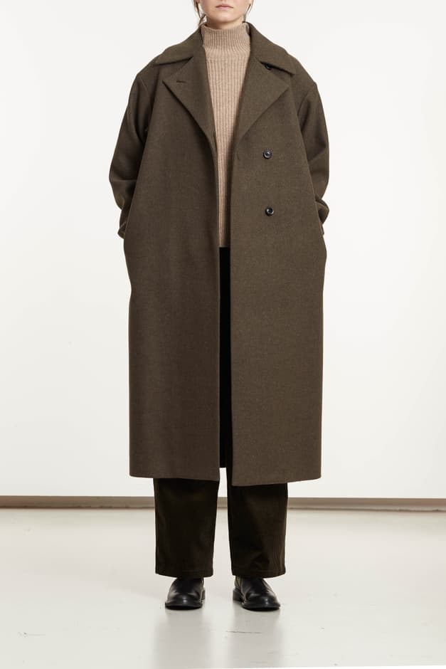 Product gallery image number 3 for product Tenna Wool Coat - Women's