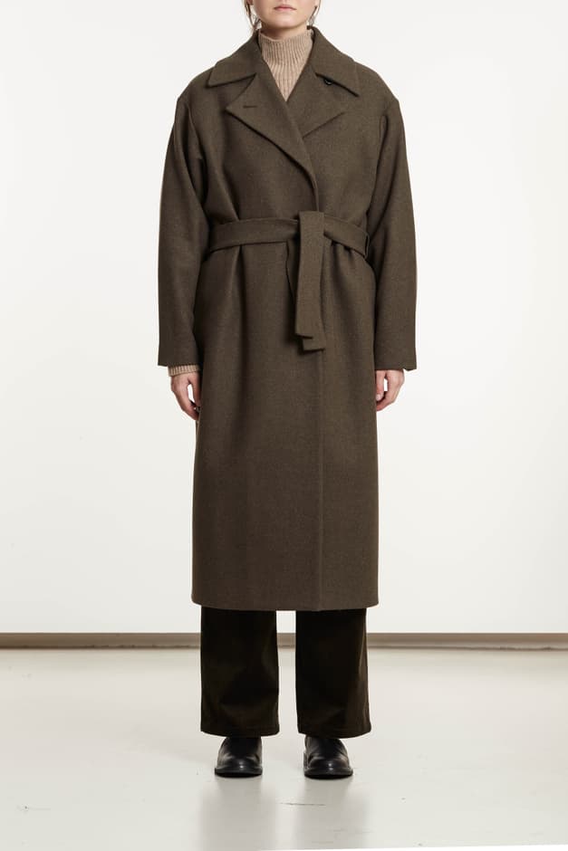 Product gallery image number 2 for product Tenna Wool Coat - Women's