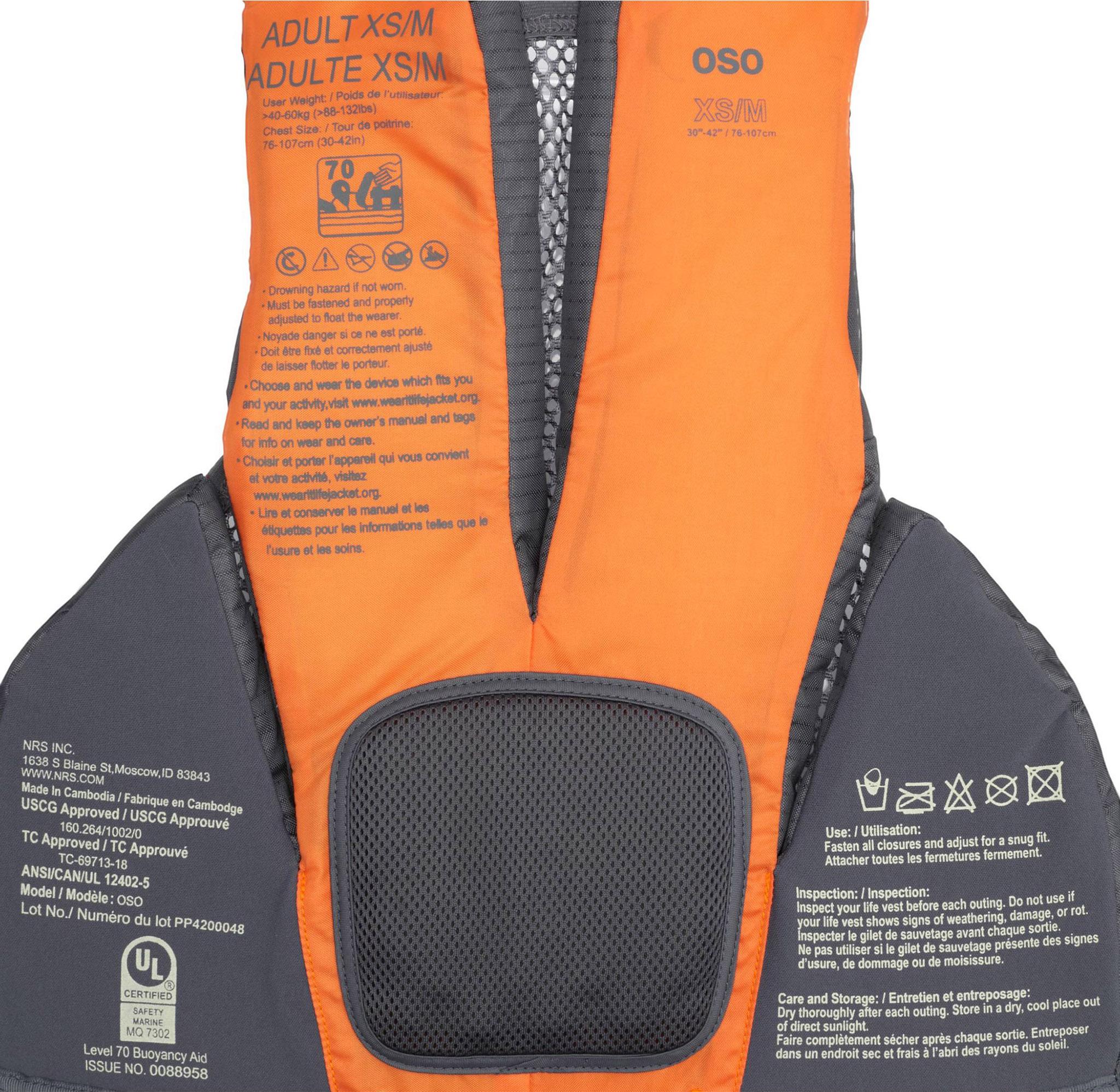 Numéro de l'image de la galerie de produits 6 pour le produit Gilet de sauvetage Oso PFD
