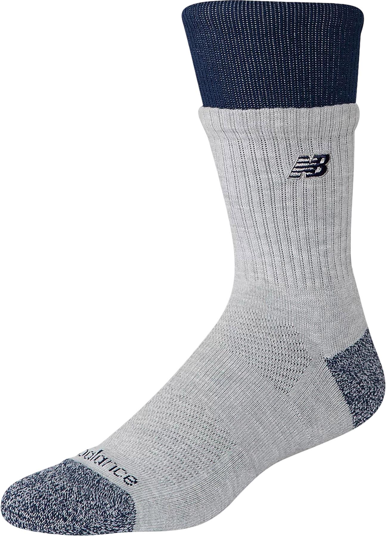Product gallery image number 3 for product Active Premium Double Welt Crew Socks - Unisex