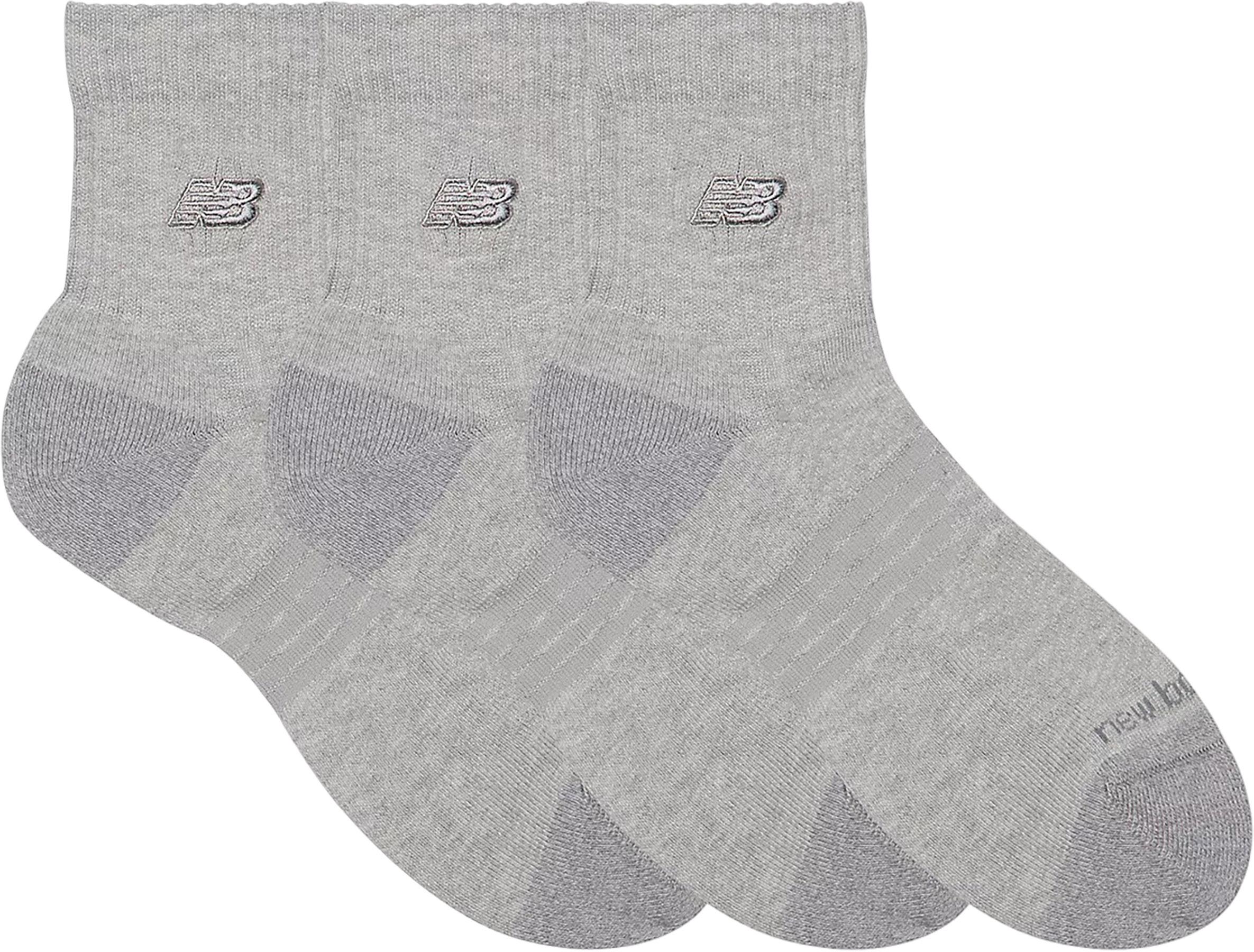 Product gallery image number 2 for product Active Premium QTR 3 Pack Socks - Unisex 