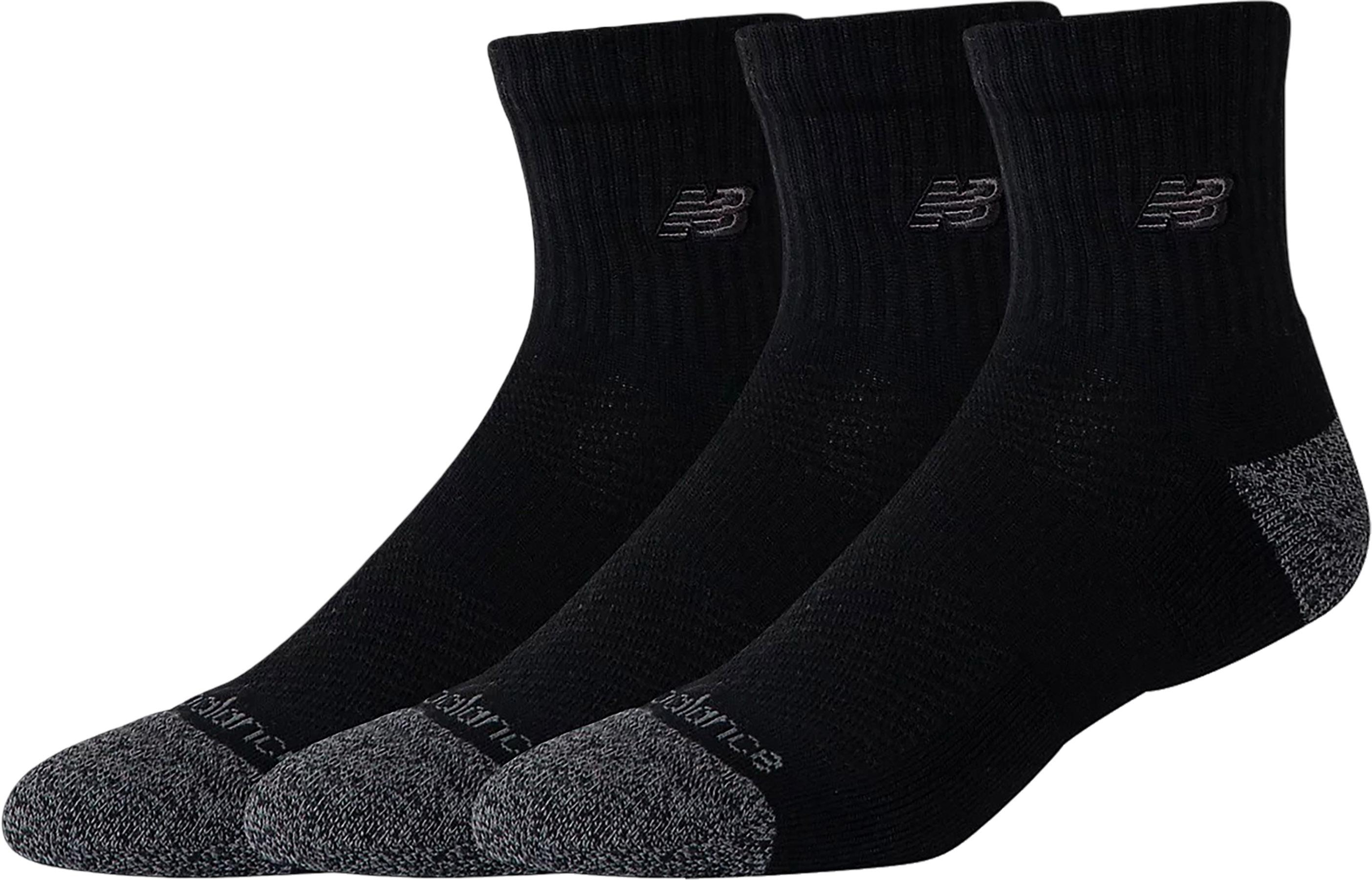 Product image for Active Premium QTR 3 Pack Socks - Unisex 