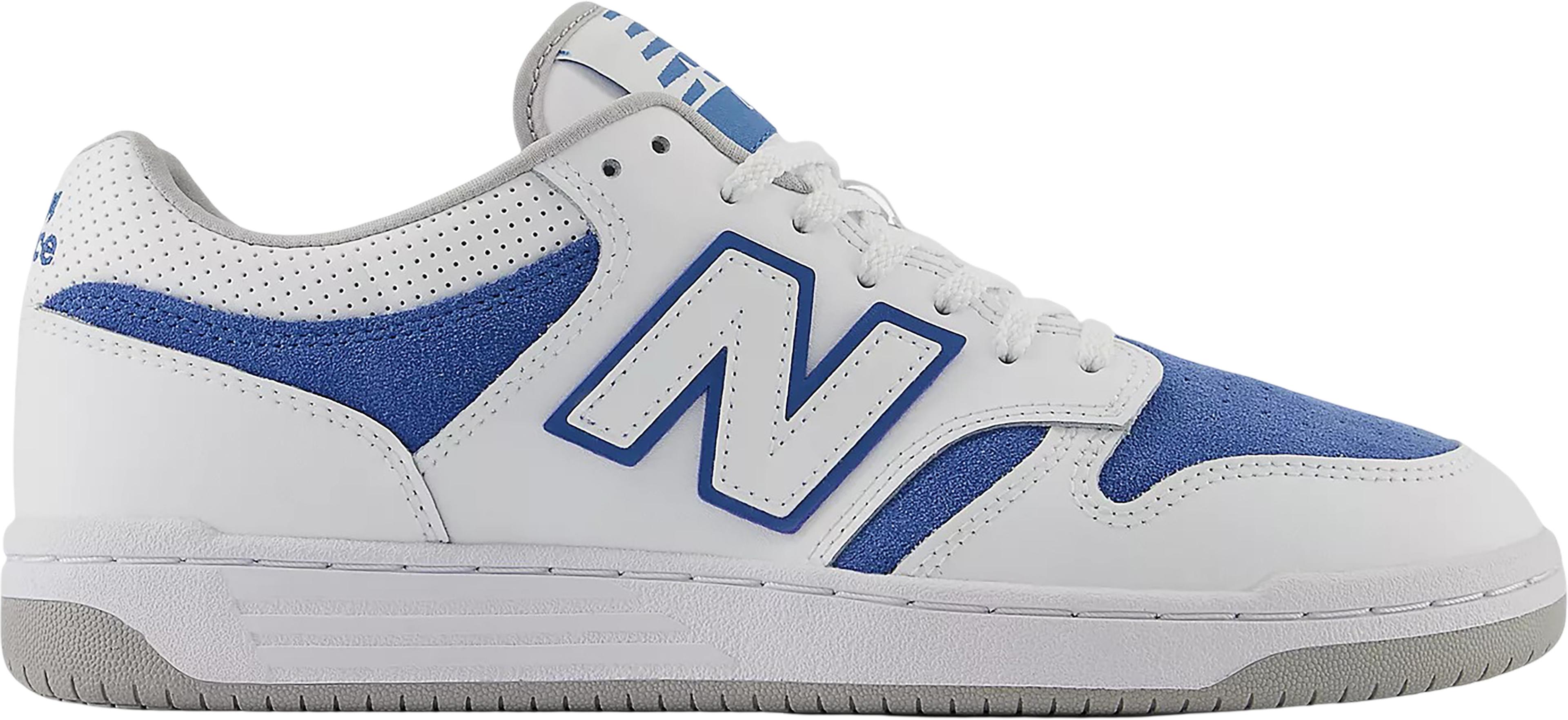 White - Royal Blue