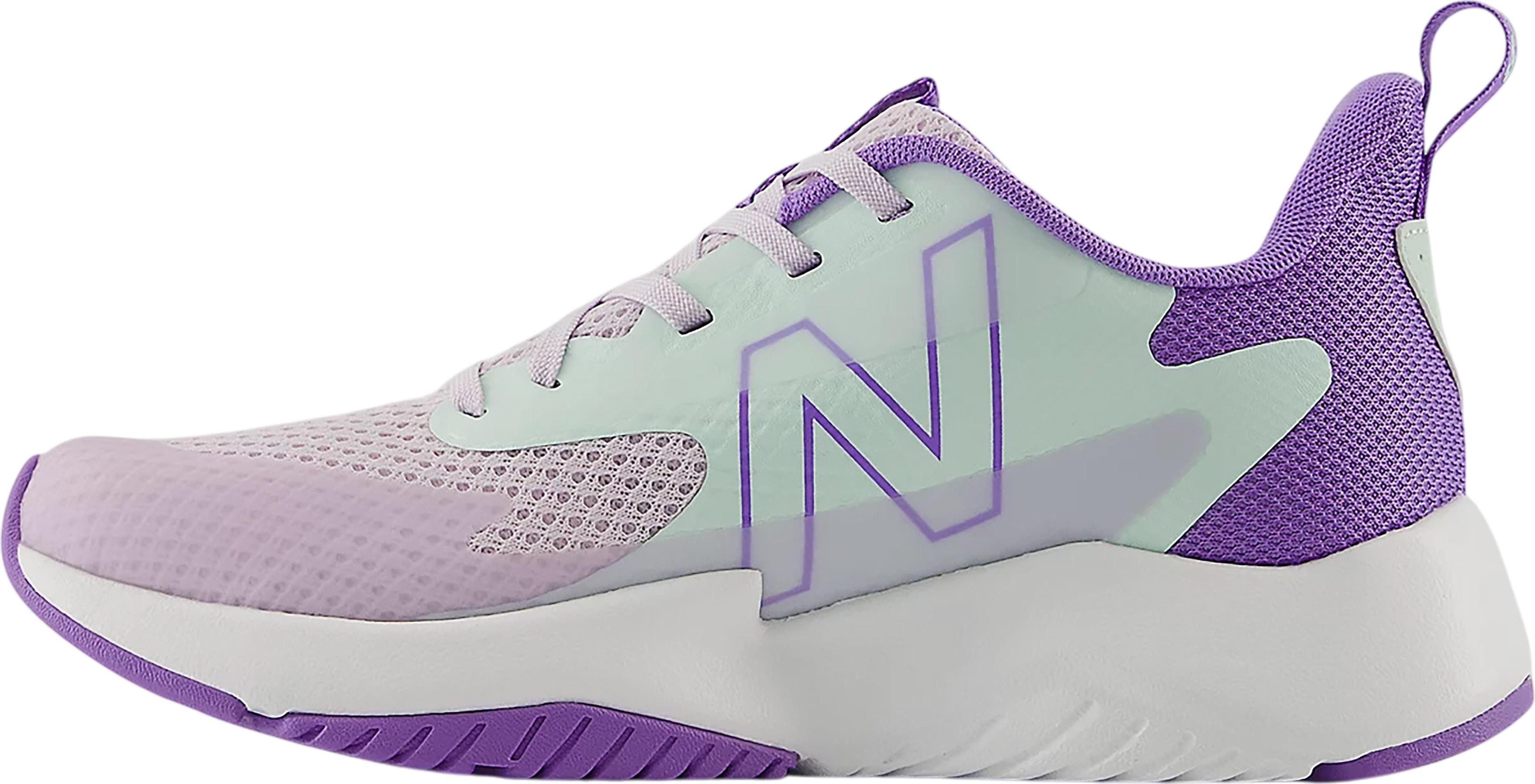 Product gallery image number 4 for product Rave Run v2 Lace Running Shoes [Extra Wide] - Big Kids