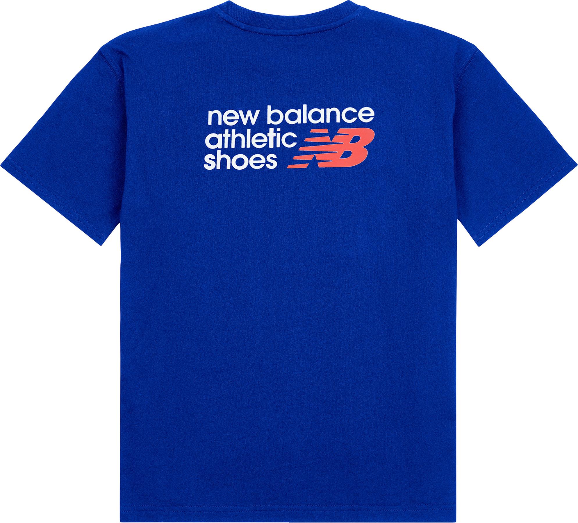 Product gallery image number 3 for product Athletic Shoes Back Graphic T-Shirt - Kids