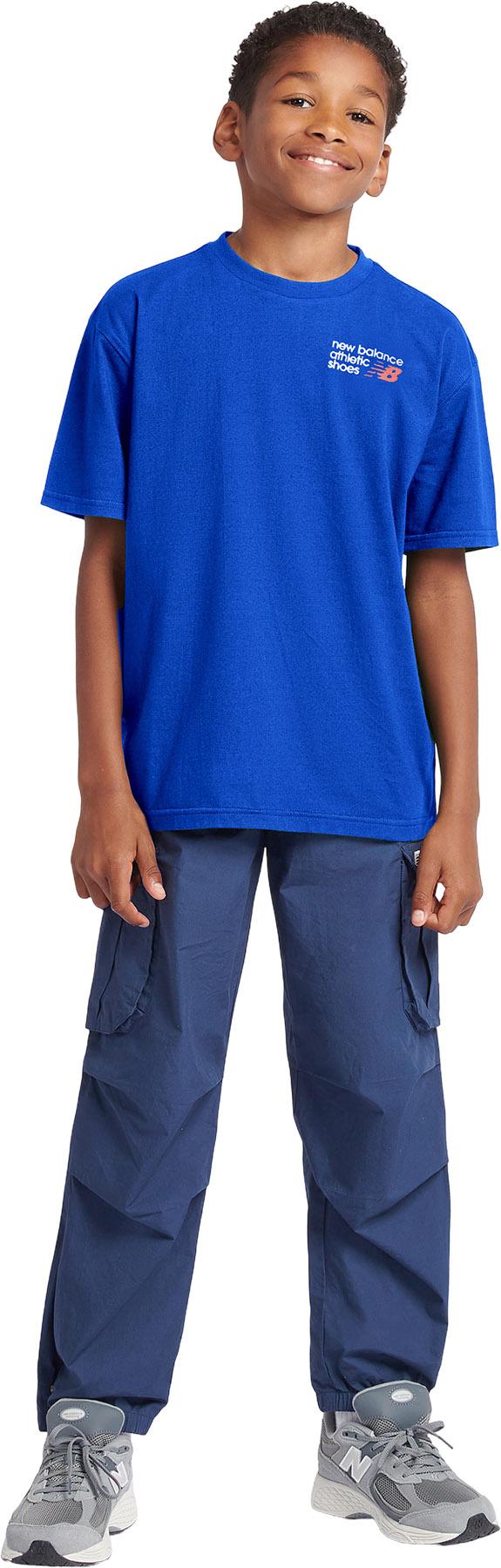 Product gallery image number 7 for product Athletic Shoes Back Graphic T-Shirt - Kids