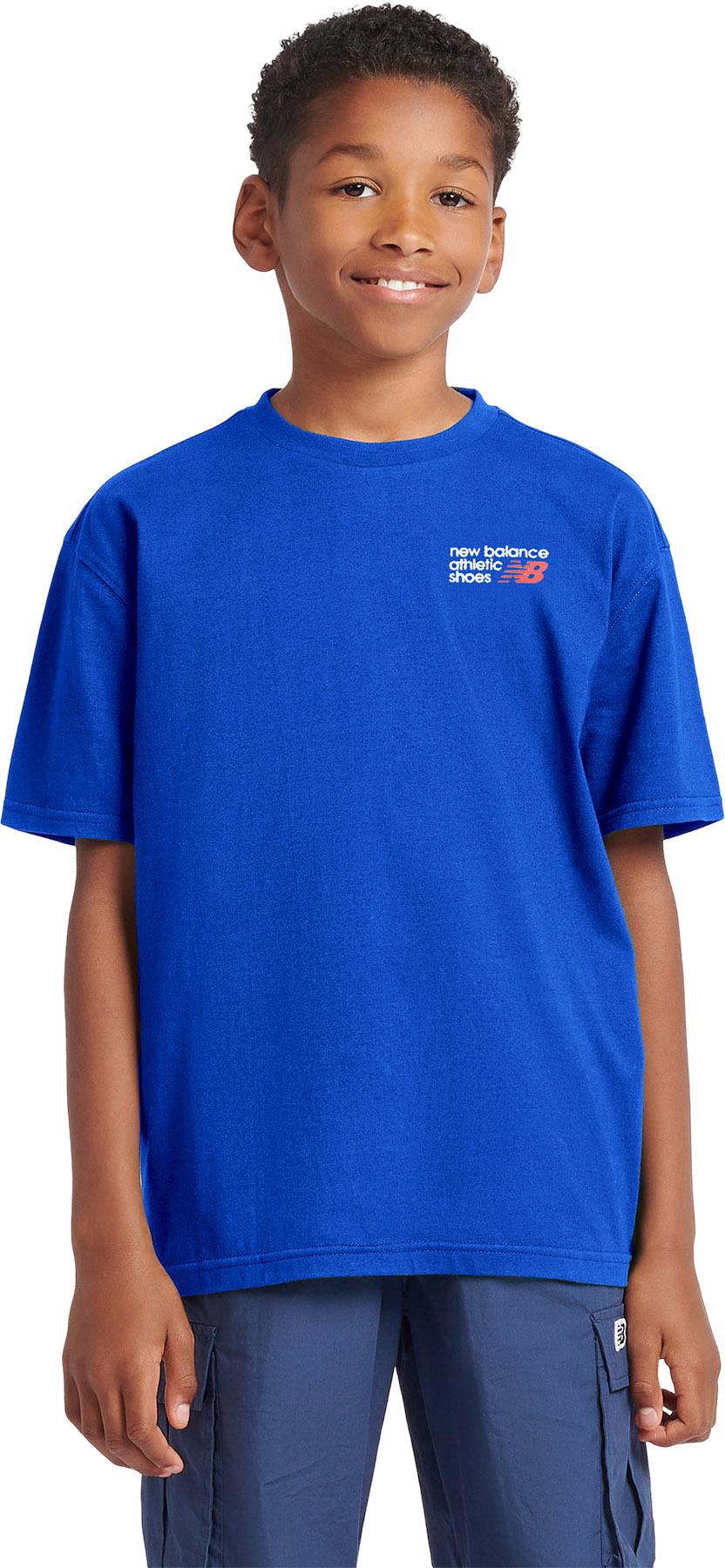 Product gallery image number 4 for product Athletic Shoes Back Graphic T-Shirt - Kids