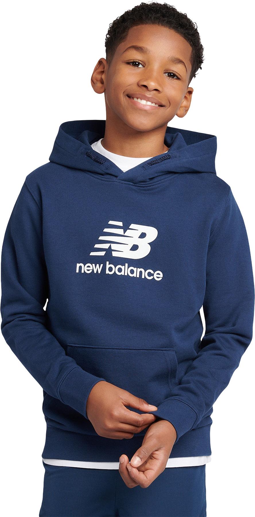 Product image for French Terry Stacked Logo Hoodie - Kids