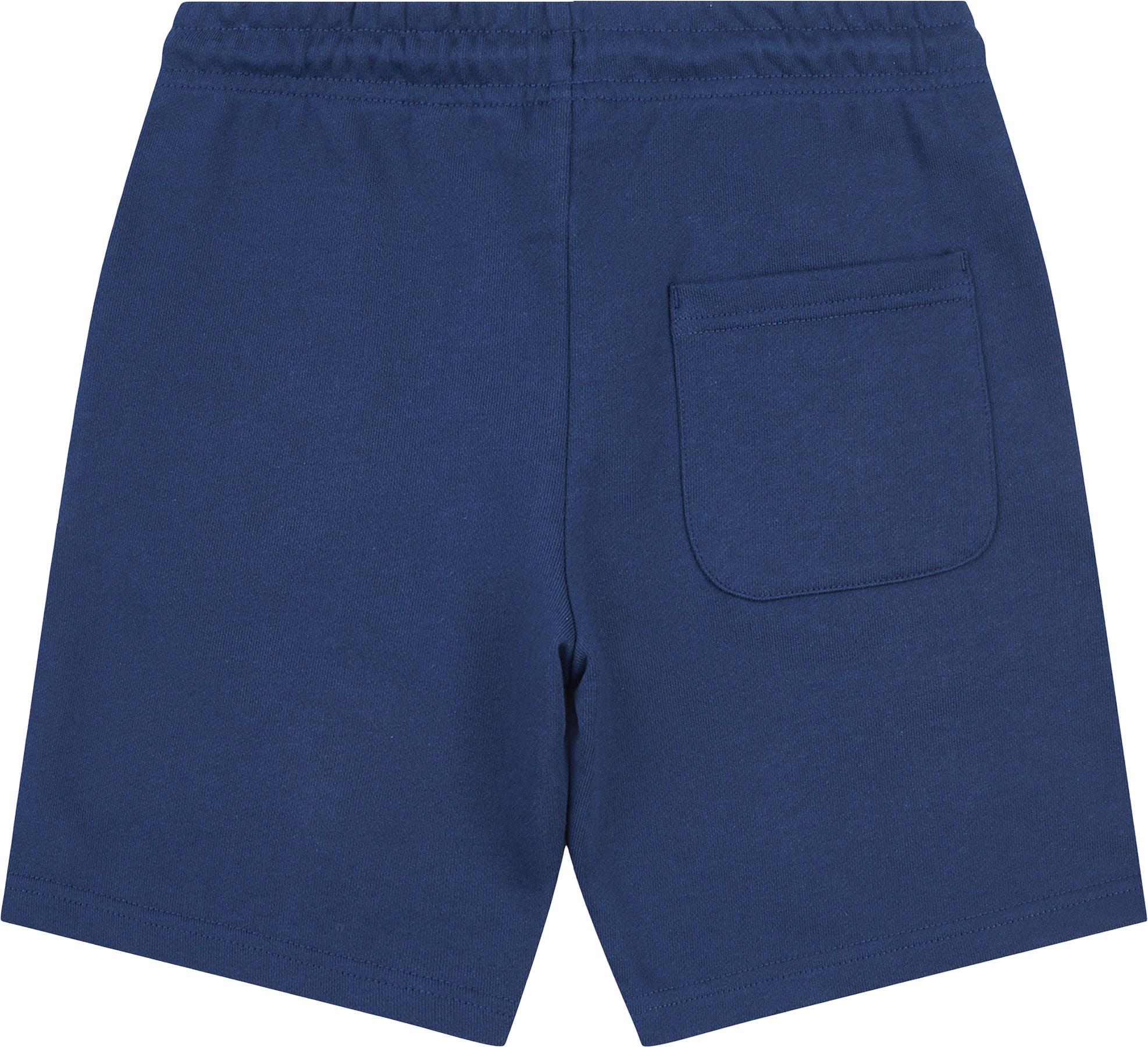 Product gallery image number 2 for product Brush Back Stacked Logo Shorts - Kids