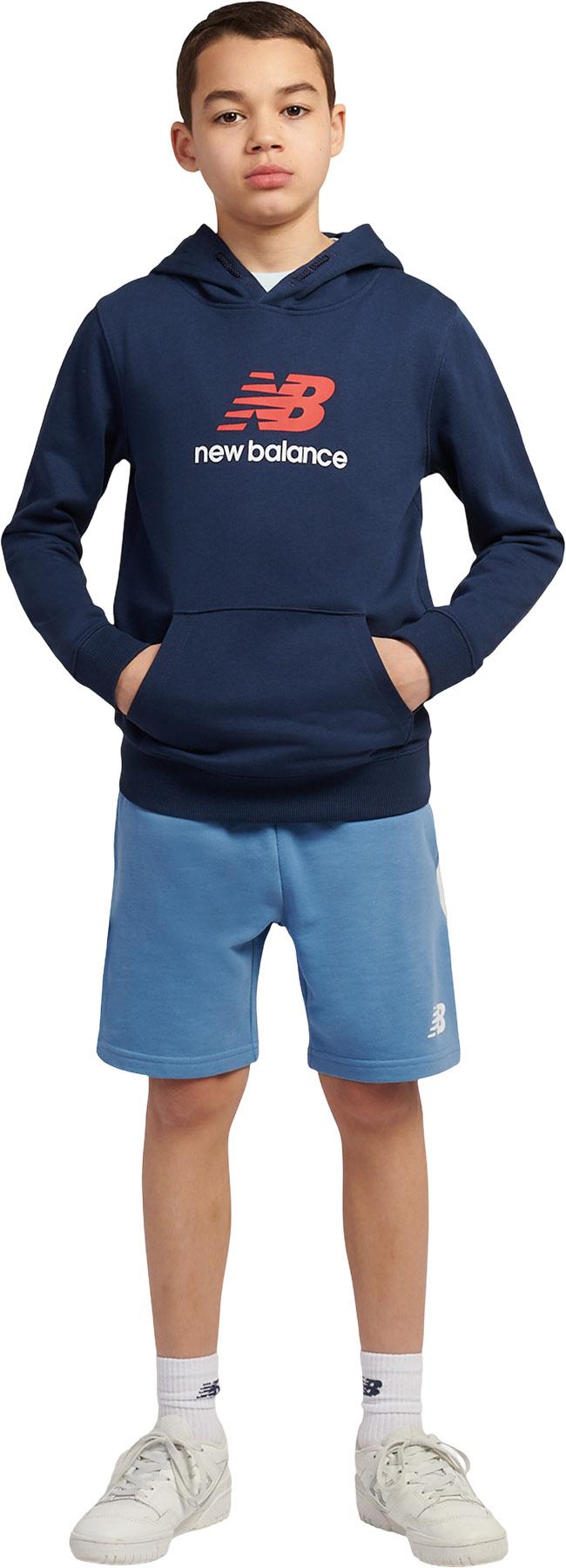 Product gallery image number 8 for product French Terry Stacked Logo Hoodie - Kids