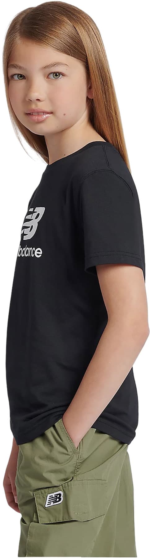 Numéro de l'image de la galerie de produits 4 pour le produit T-shirt en jersey avec logo empilé - Enfant