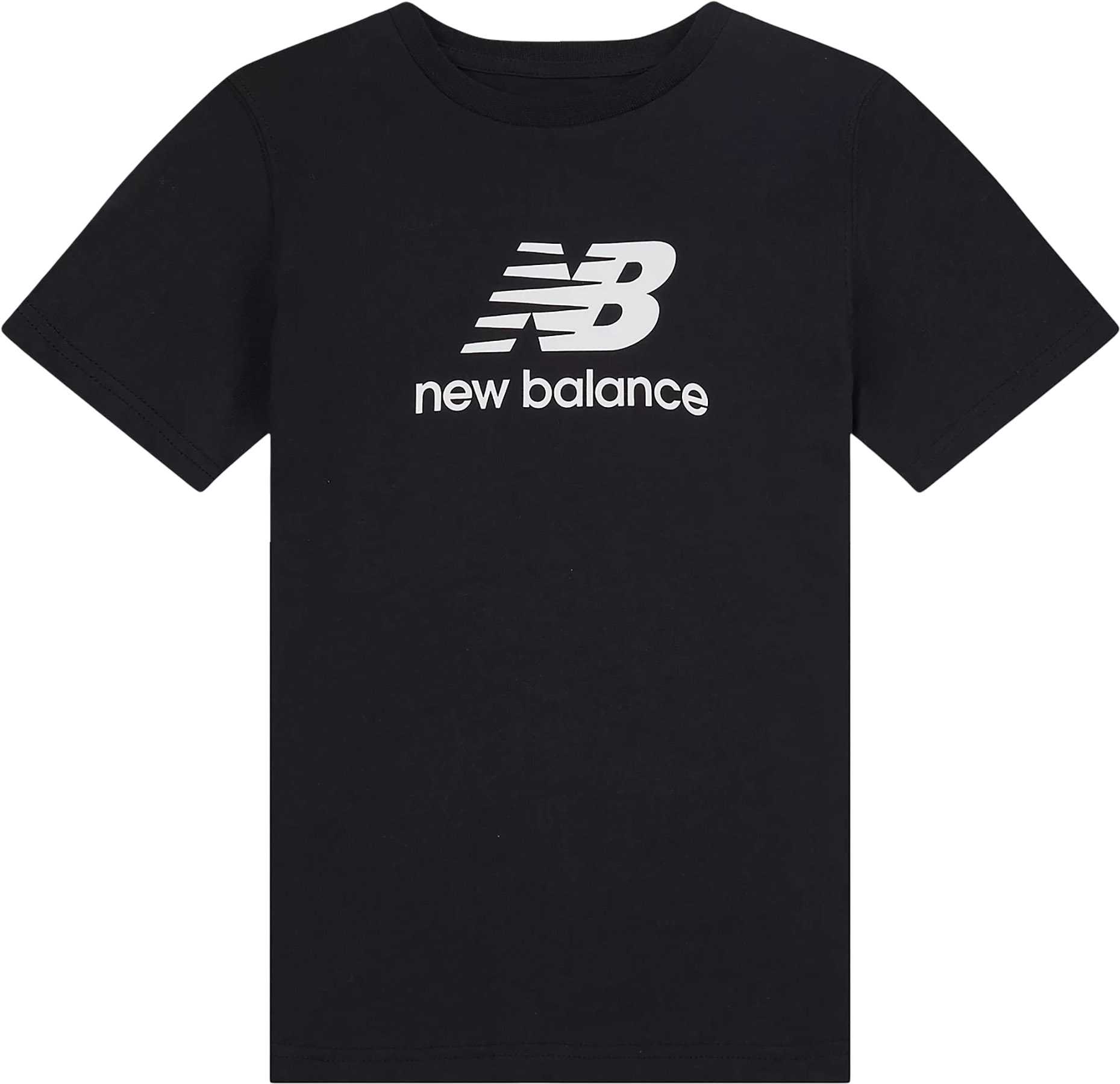 Image de produit pour T-shirt en jersey avec logo empilé - Enfant