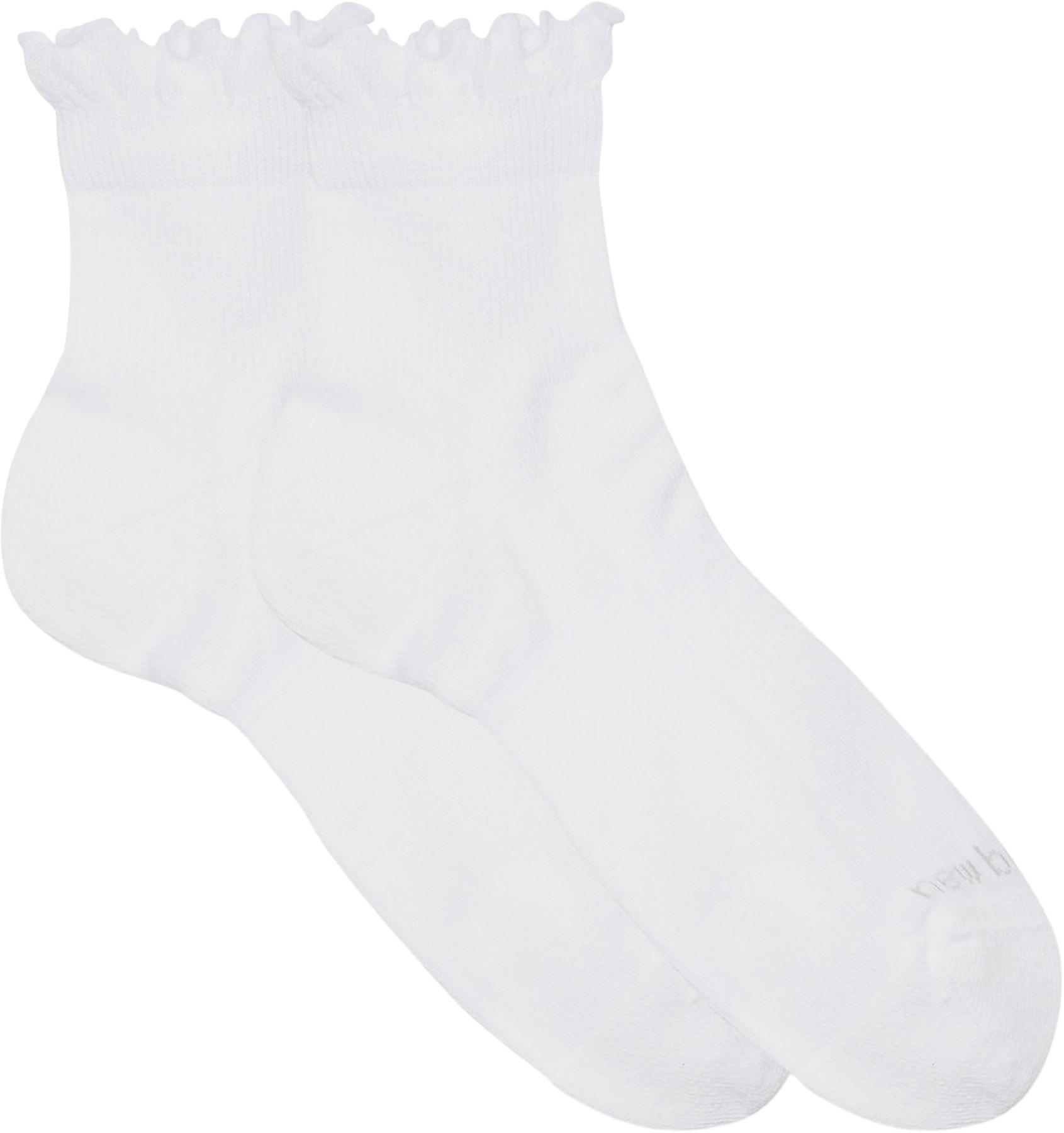 Product gallery image number 2 for product Active Ruffle 2 Pack Quarter Socks - Unisex 