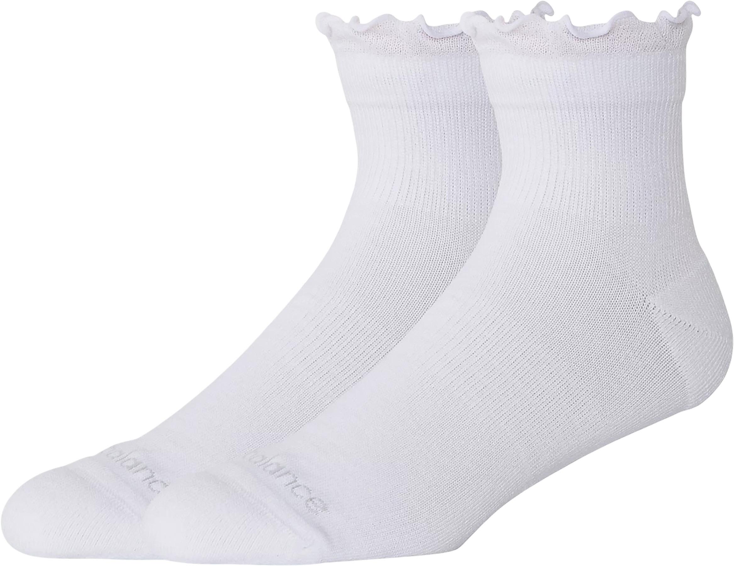 Product gallery image number 3 for product Active Ruffle 2 Pack Quarter Socks - Unisex 