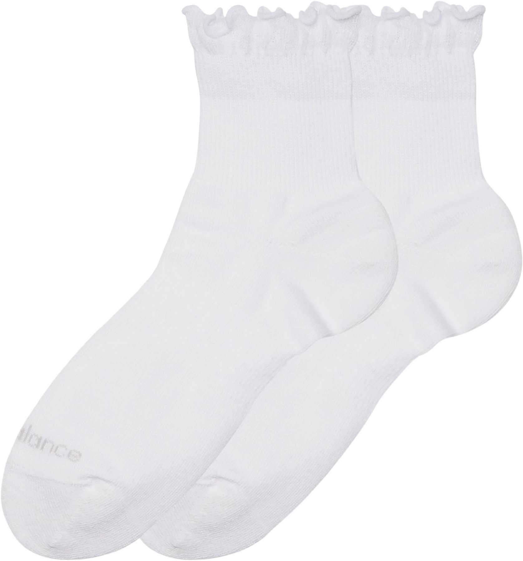 Product image for Active Ruffle 2 Pack Quarter Socks - Unisex 