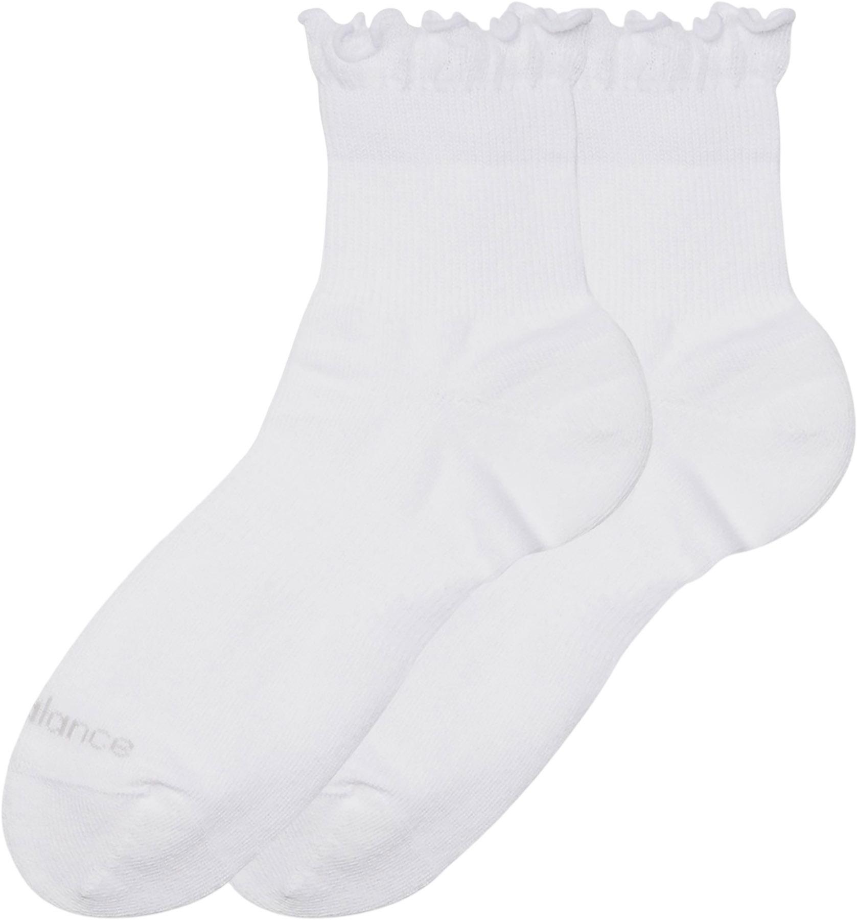 Product image for Active Ruffle 2 Pack Quarter Socks - Unisex 