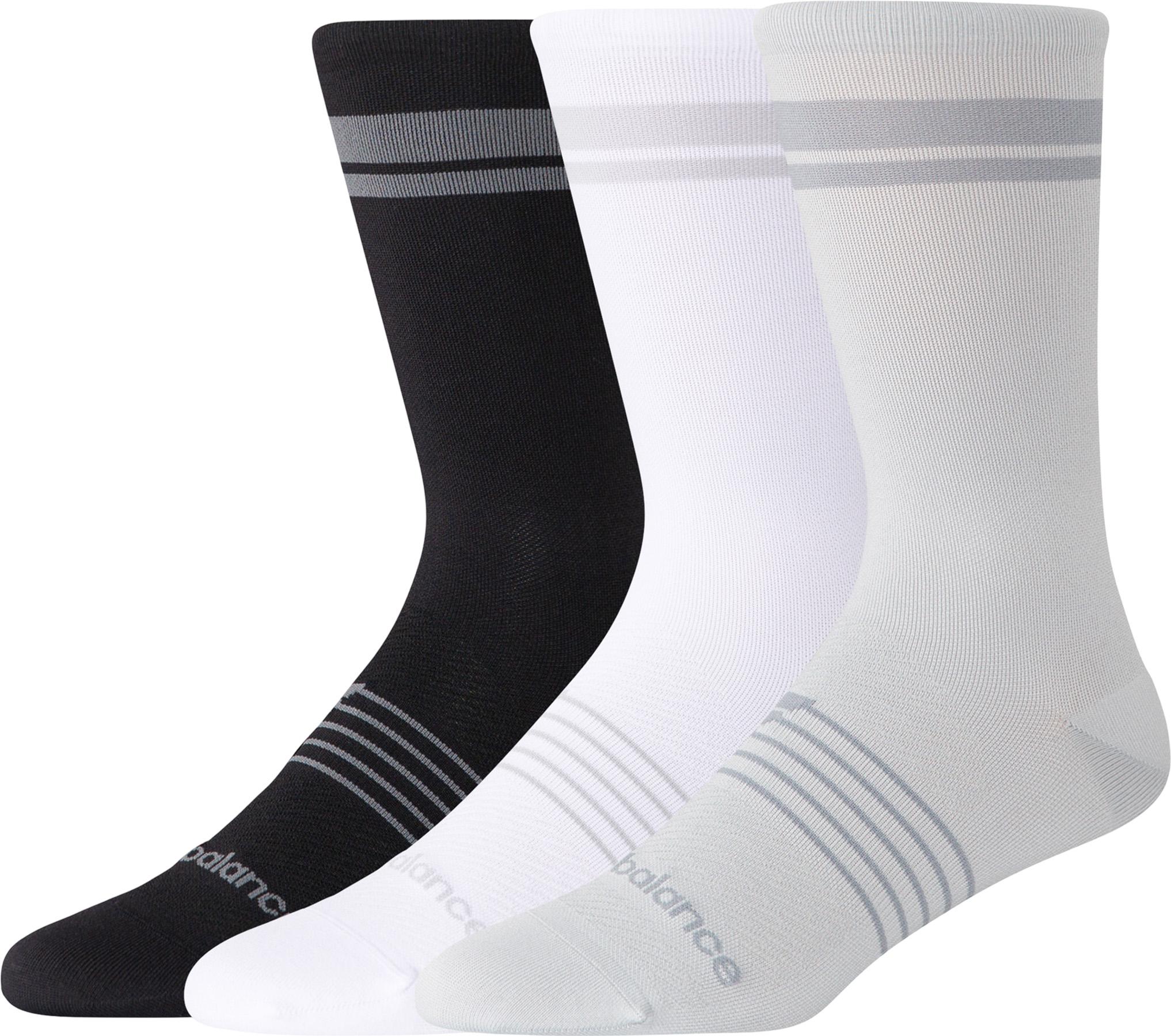 Product gallery image number 3 for product Pro Run 3 Pack Crew Socks - Unisex