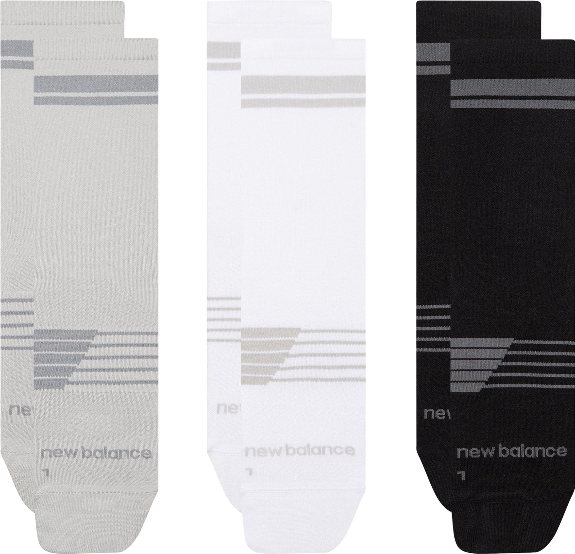 Product gallery image number 1 for product Pro Run 3 Pack Crew Socks - Unisex