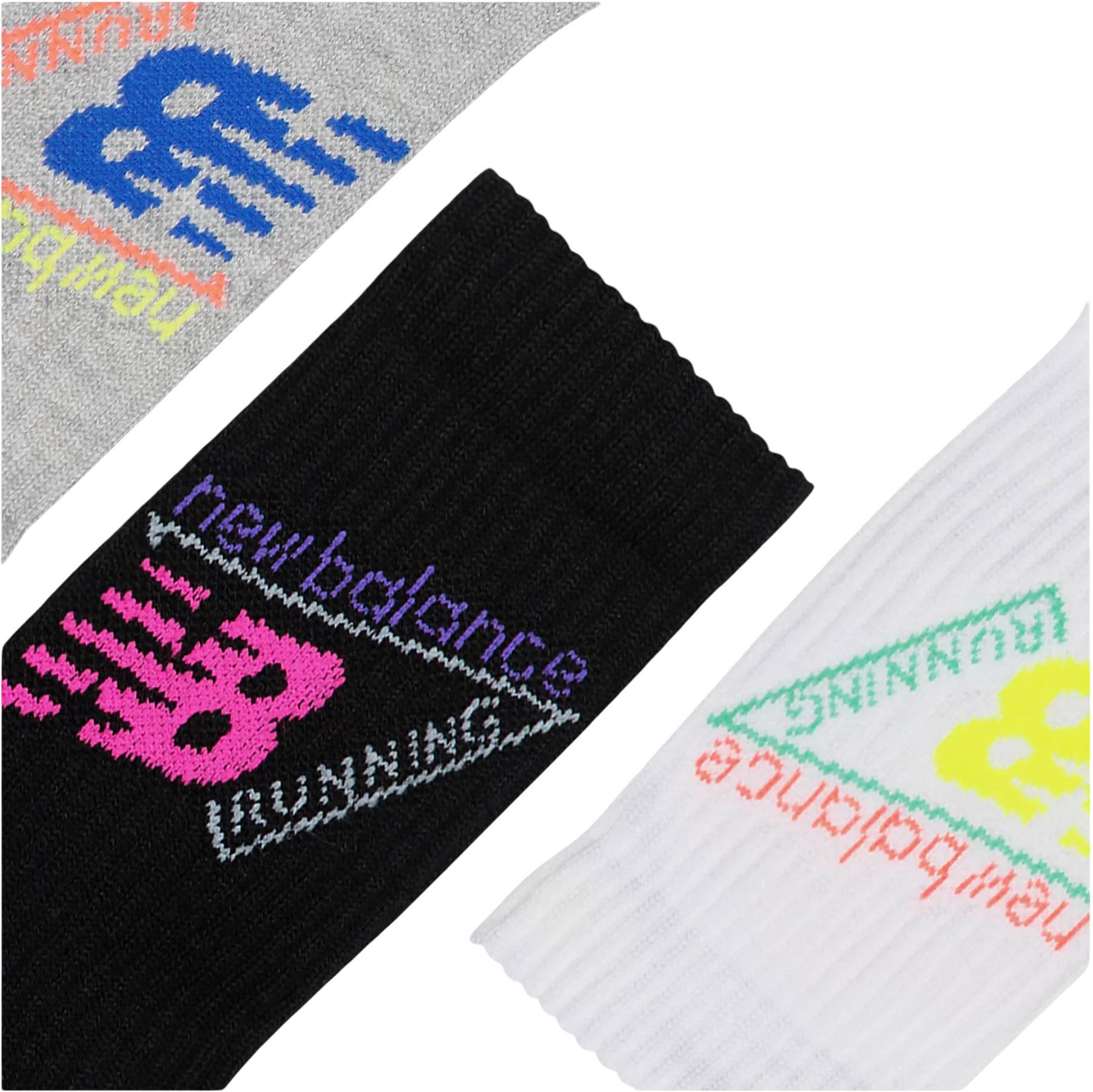 Product gallery image number 2 for product Active Graphic 3 Pack Crew Socks - Unisex