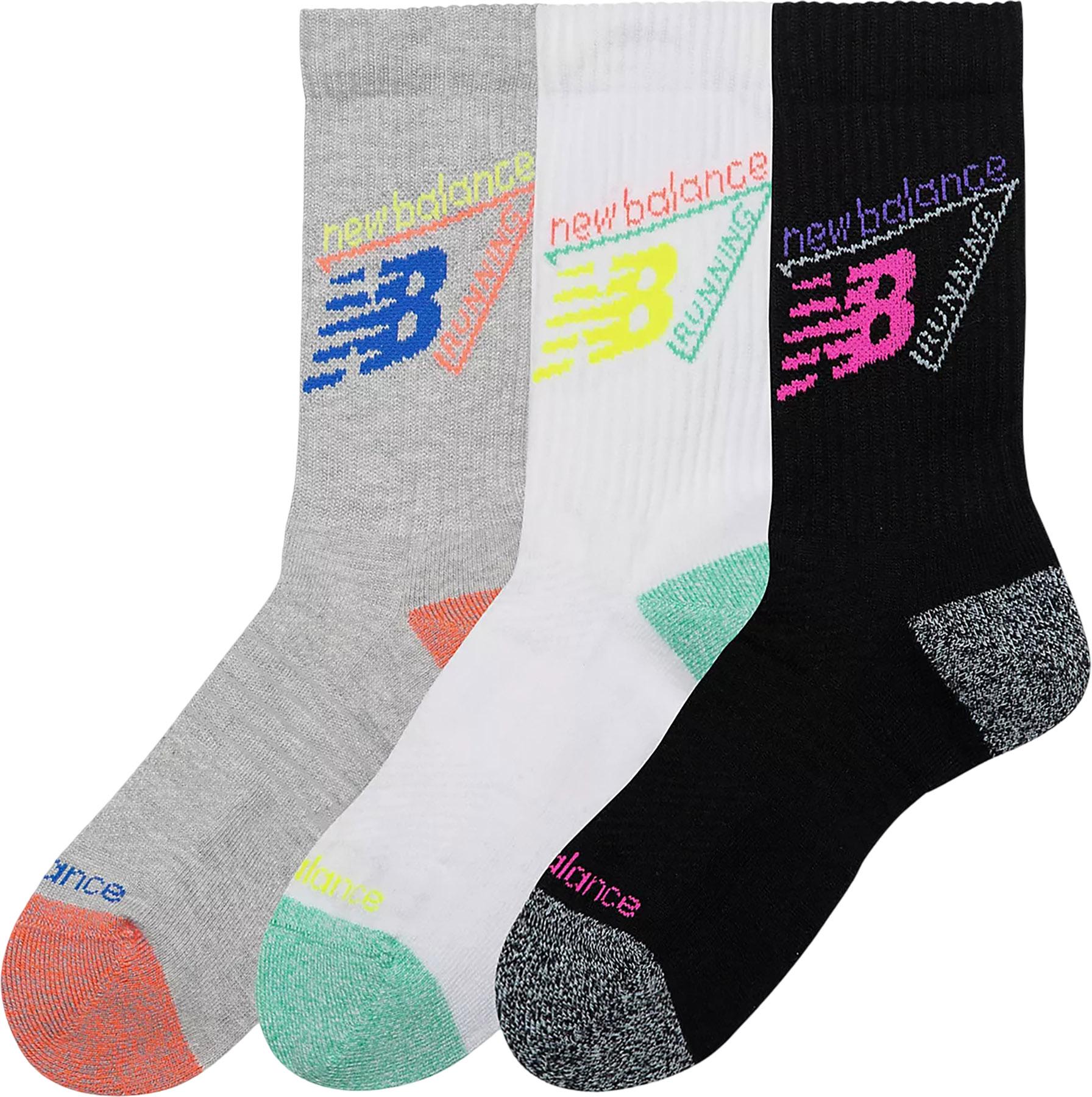 Product gallery image number 3 for product Active Graphic 3 Pack Crew Socks - Unisex