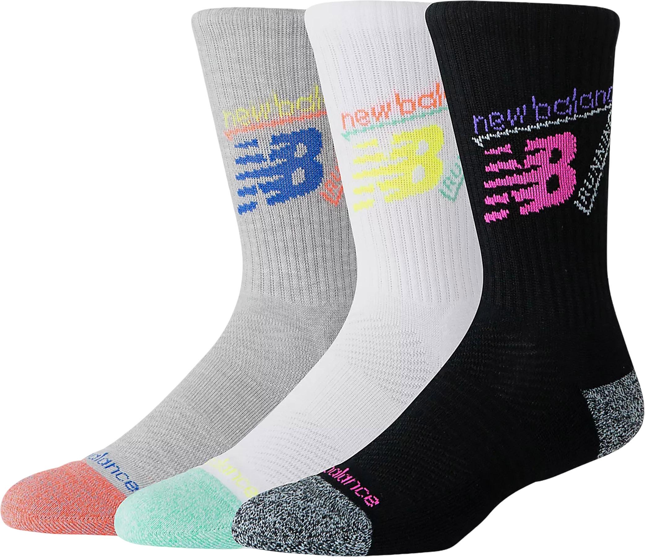 Product gallery image number 4 for product Active Graphic 3 Pack Crew Socks - Unisex