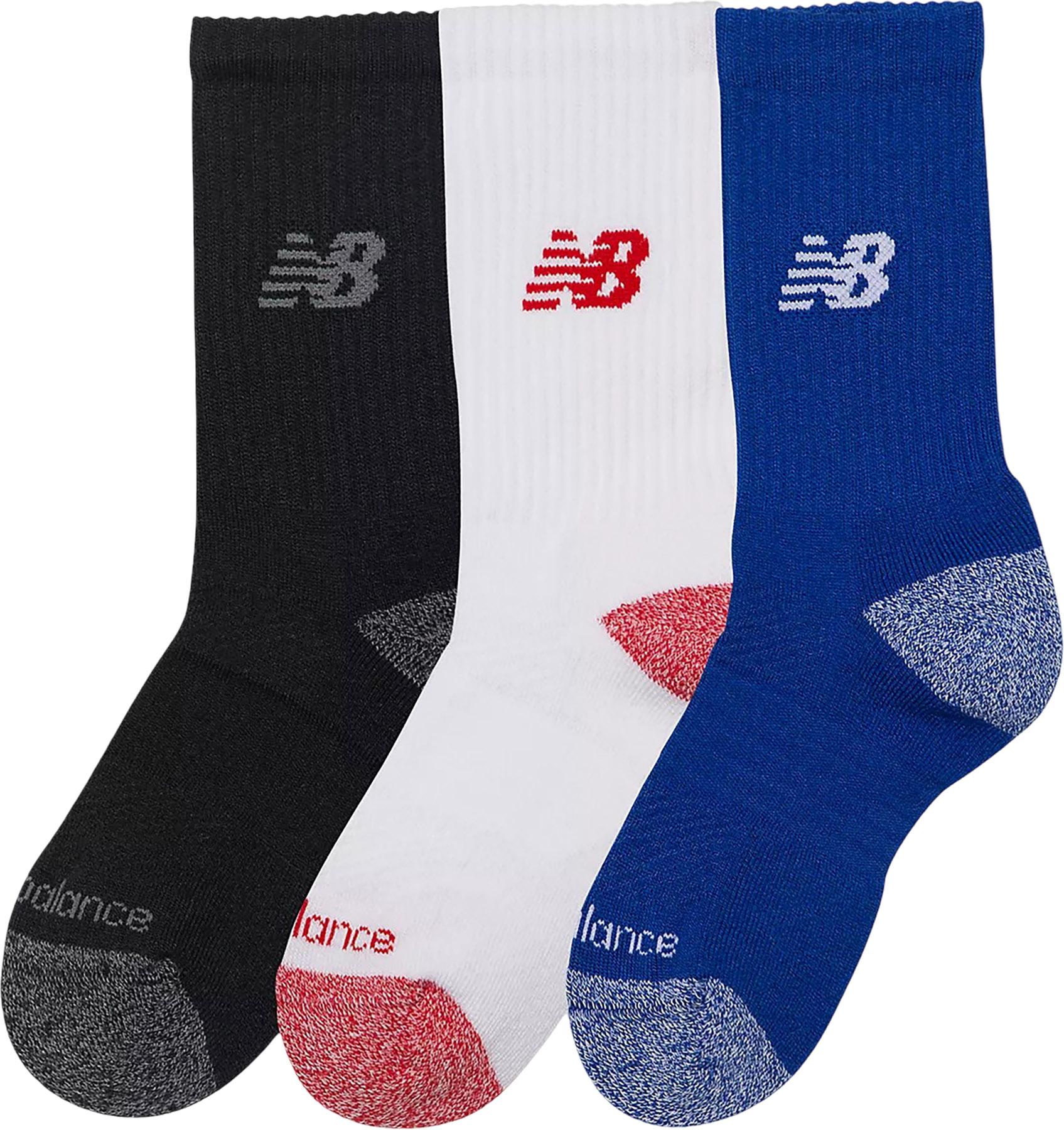Product gallery image number 3 for product Youth Active 3 Pack Crew Socks - Kids