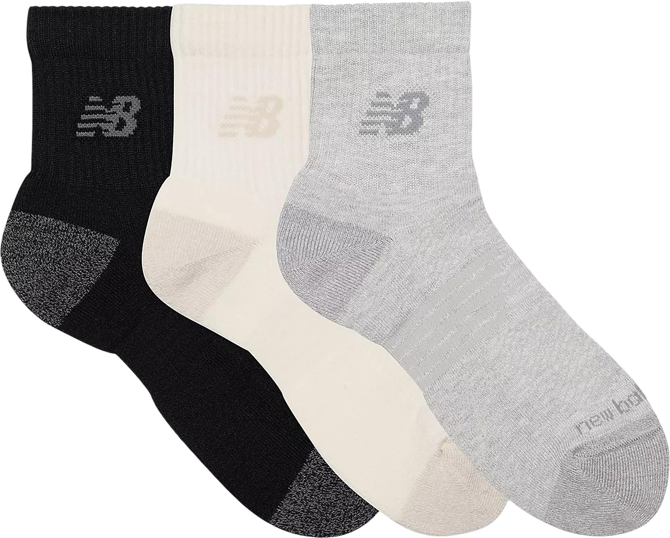 Product gallery image number 2 for product Active 3 Pack Quarter Socks - Unisex