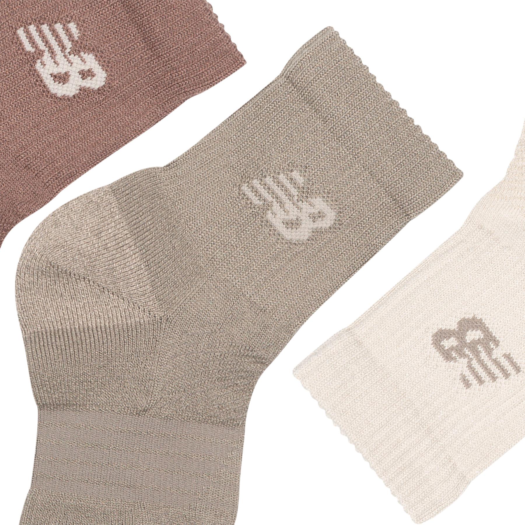 Product gallery image number 2 for product Chaussettes quart de longueur paquet de 3 Active - Unisexe