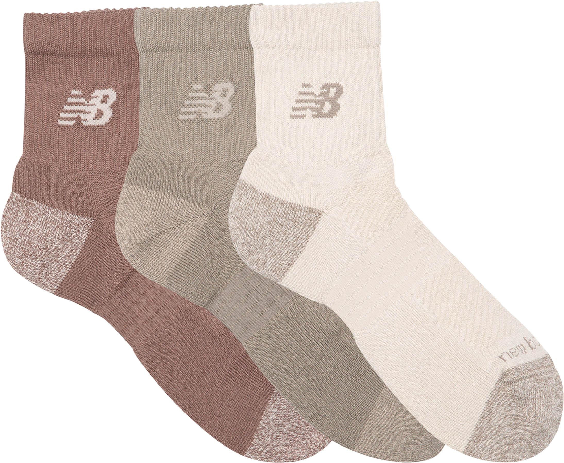 Product gallery image number 4 for product Chaussettes quart de longueur paquet de 3 Active - Unisexe