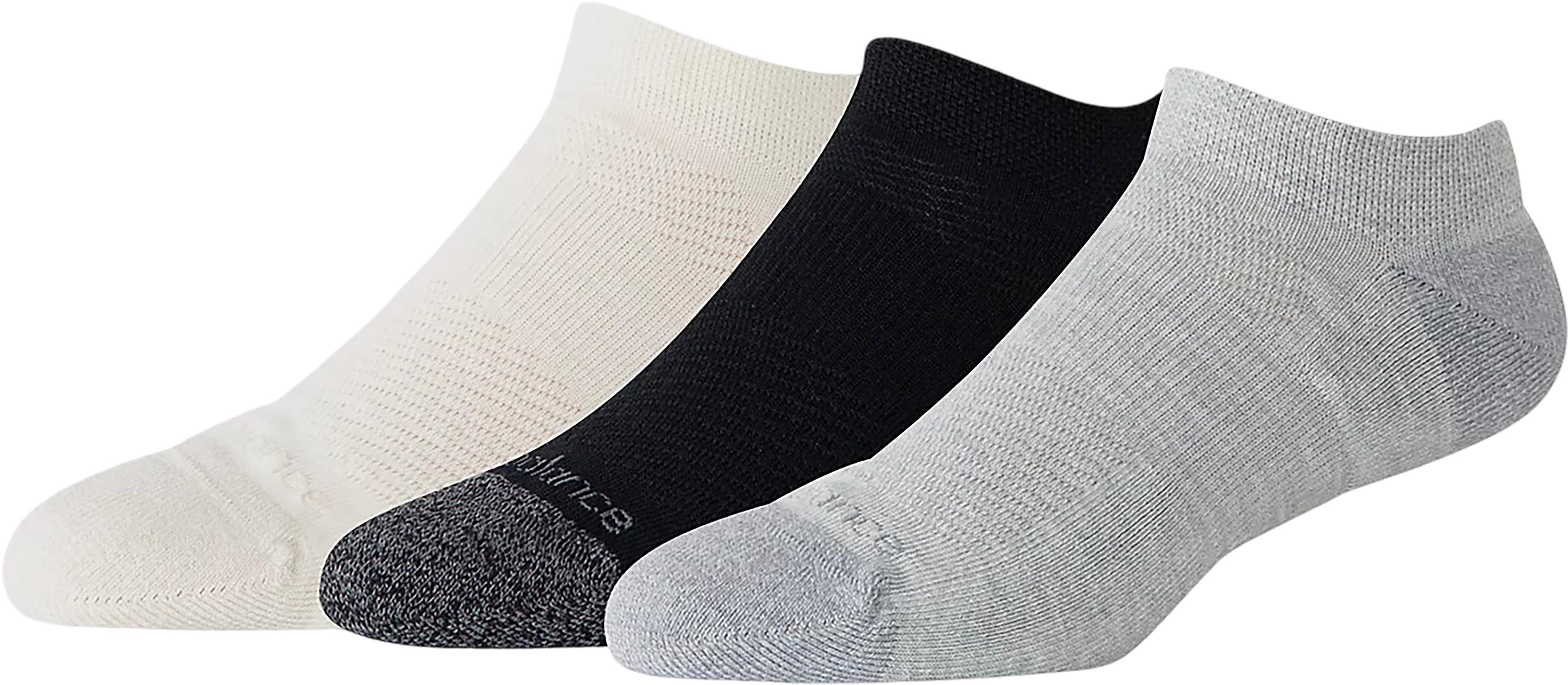 Product image for Active No Show 3 Pack Socks - Unisex 