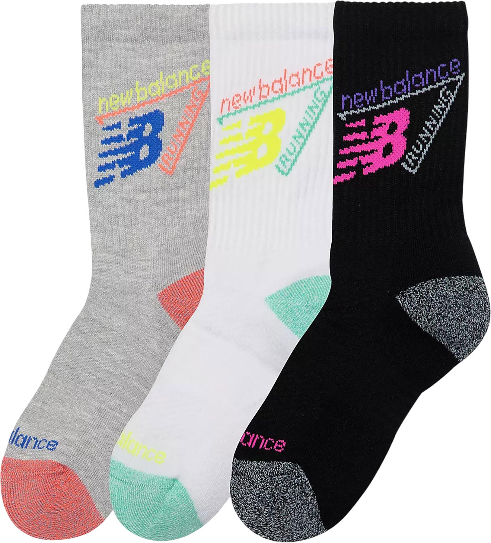 Product gallery image number 3 for product Lifestyle Graphic 3 Pack Crew Socks - Youth