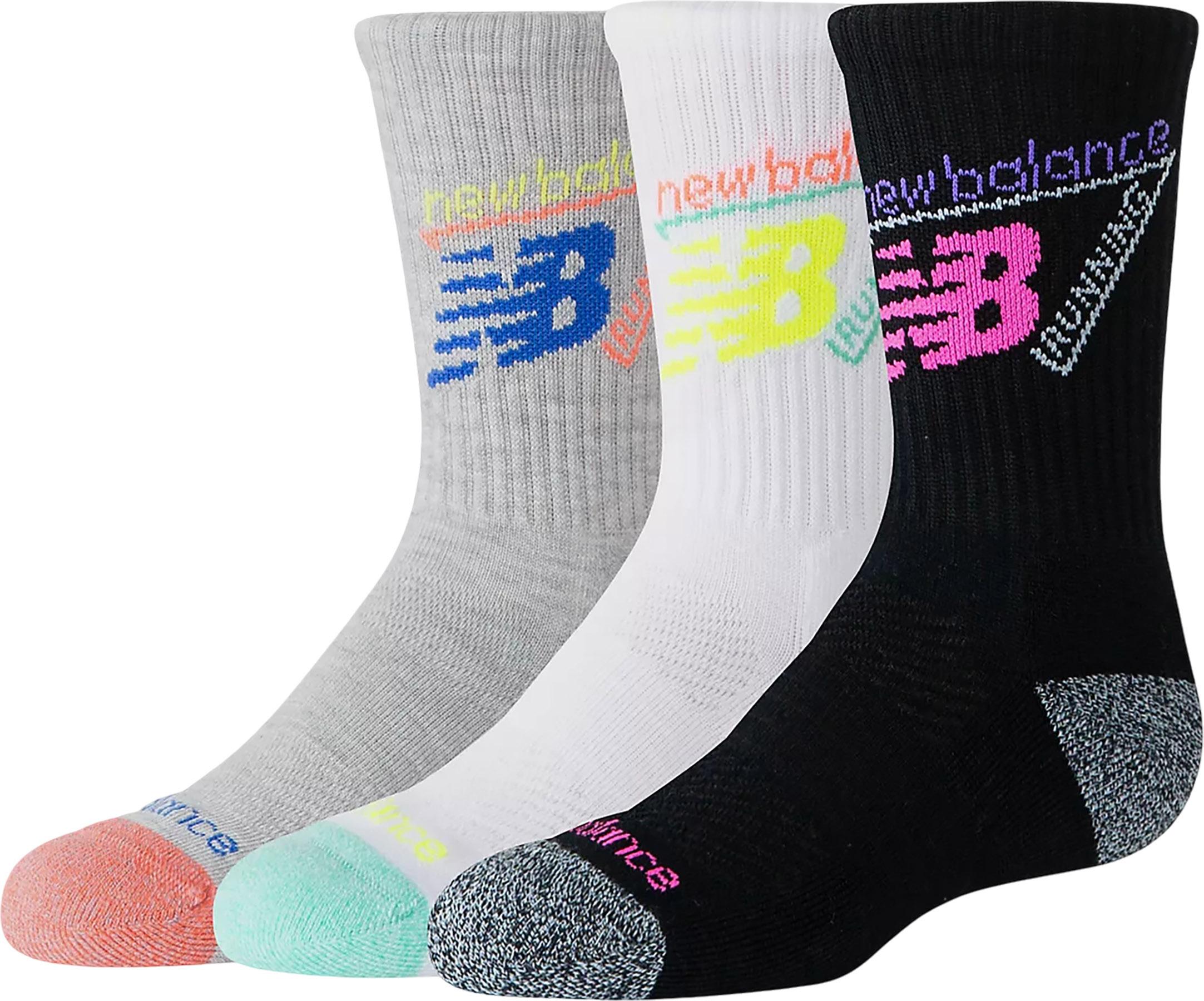 Product gallery image number 4 for product Lifestyle Graphic 3 Pack Crew Socks - Youth