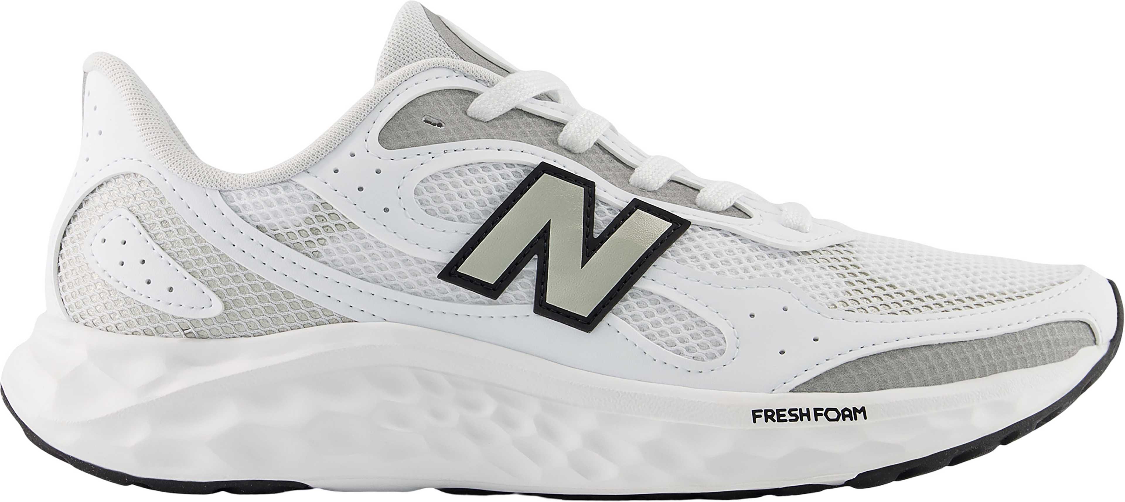 NB White - Silver Metallic - Black