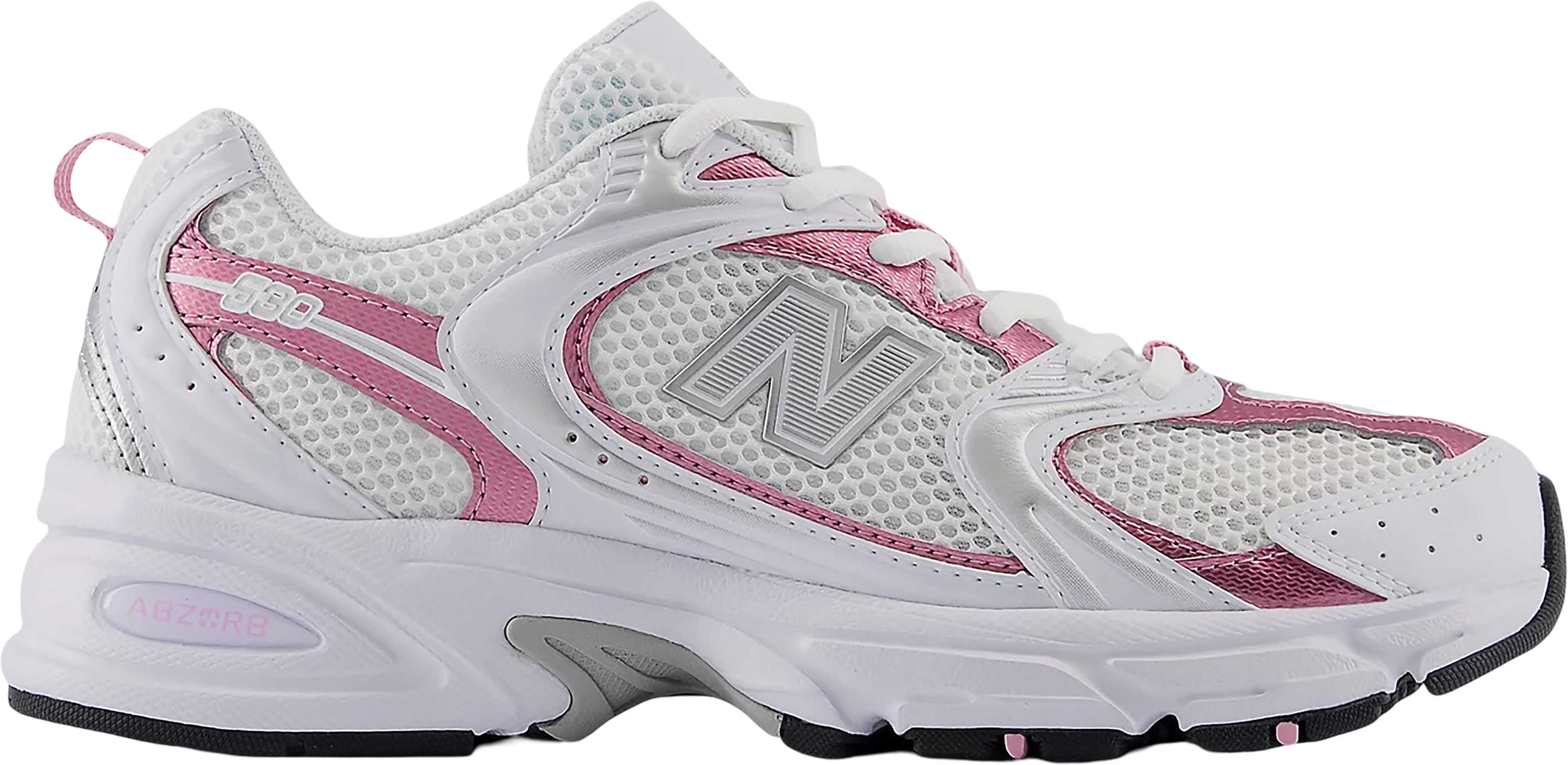 White - Pink Sugar - Silver Metallic