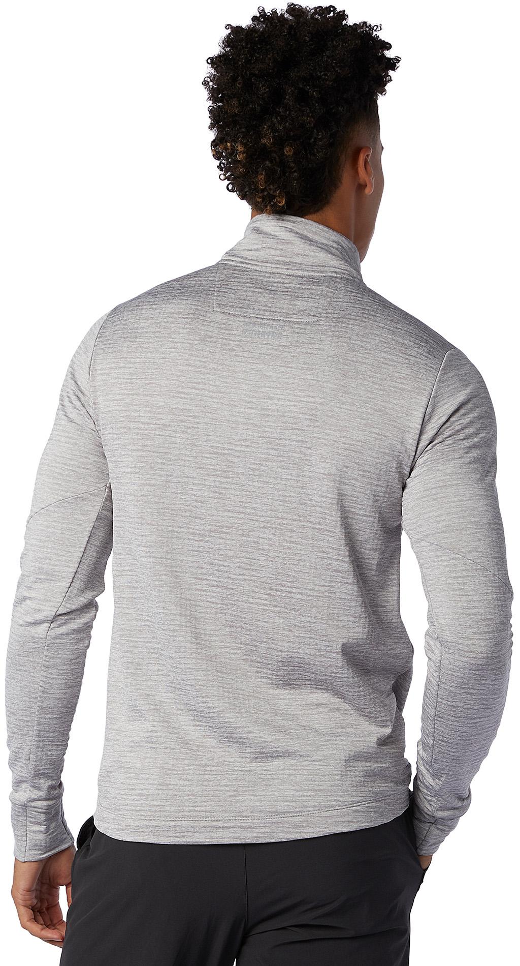 Product gallery image number 2 for product Heat Grid Half Zip Long Sleeve Running Top - Men's
