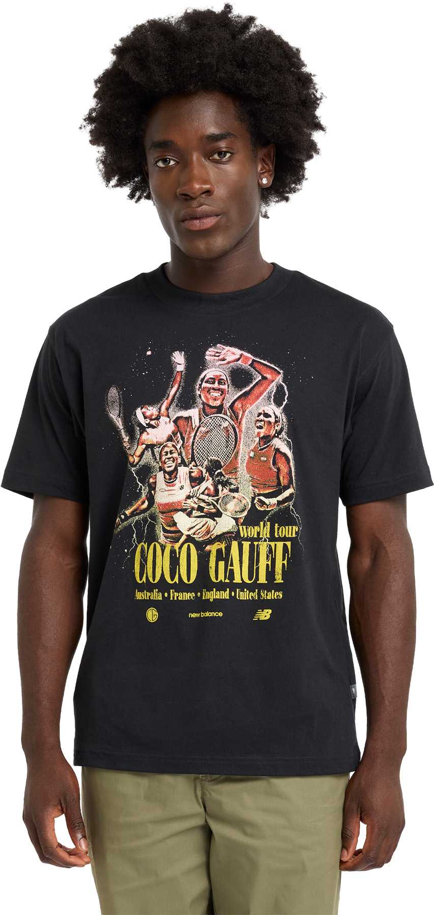 Image de produit pour T-shirt Coco Gauff World Tour - Homme