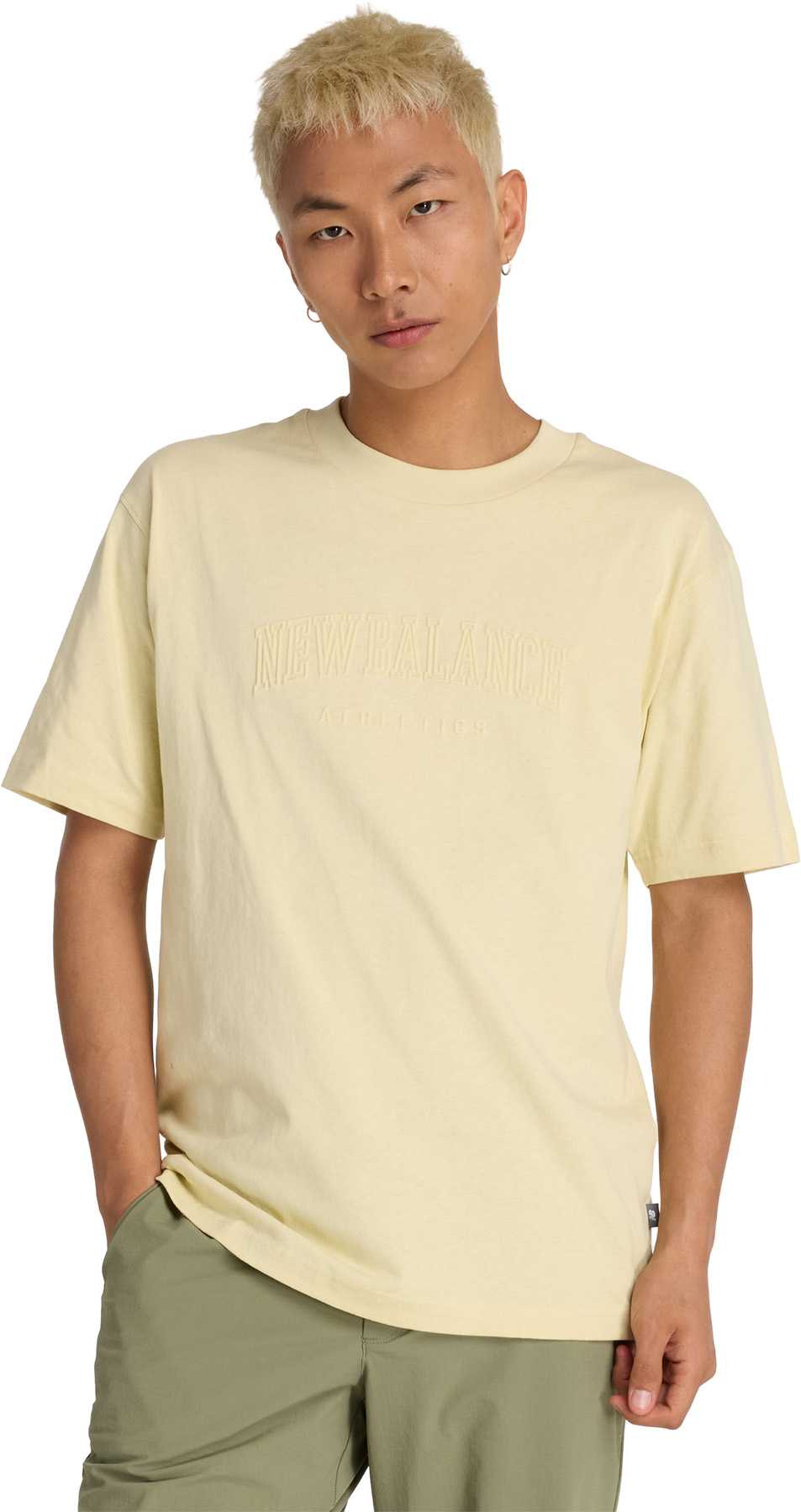 Image de produit pour T-shirt en jersey Embossed Varsity - Homme