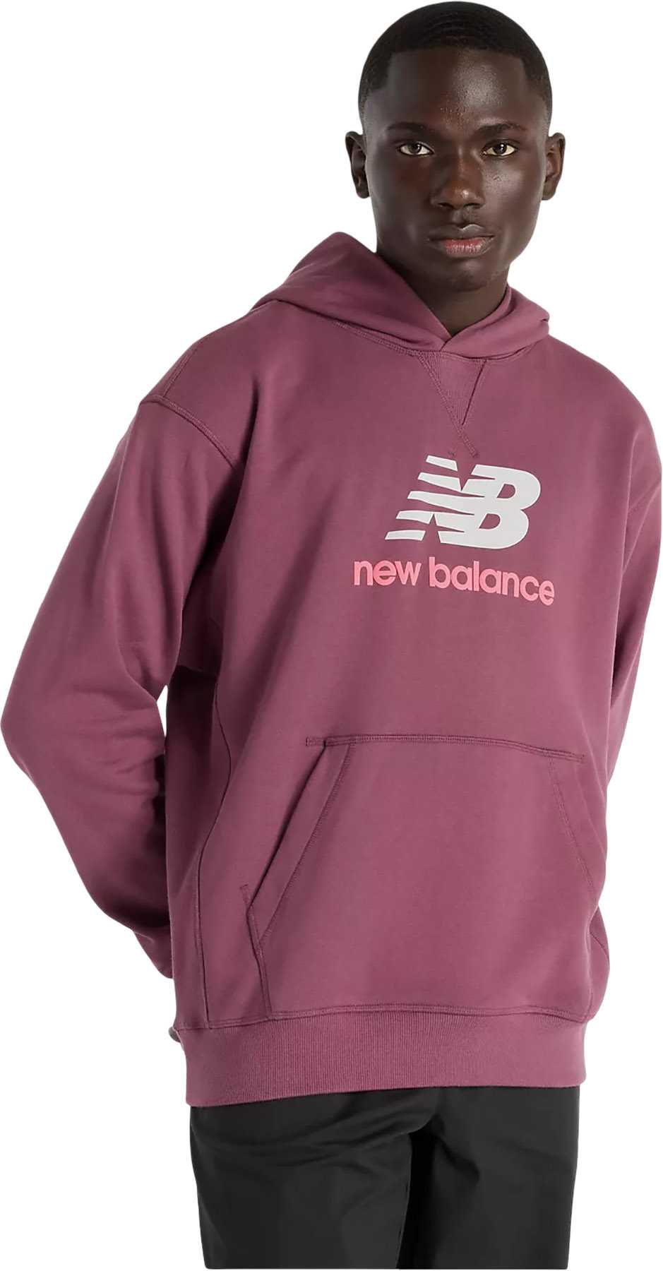 Image de produit pour Chandail à capuchon en éponge française avec logo Athletics - Homme