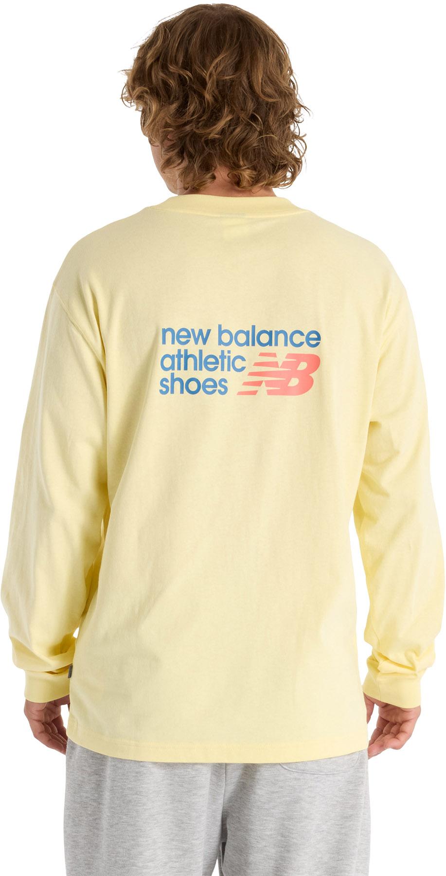 Numéro de l'image de la galerie de produits 2 pour le produit T-shirt à manches longues avec logo au dos Athletics Premium - Homme