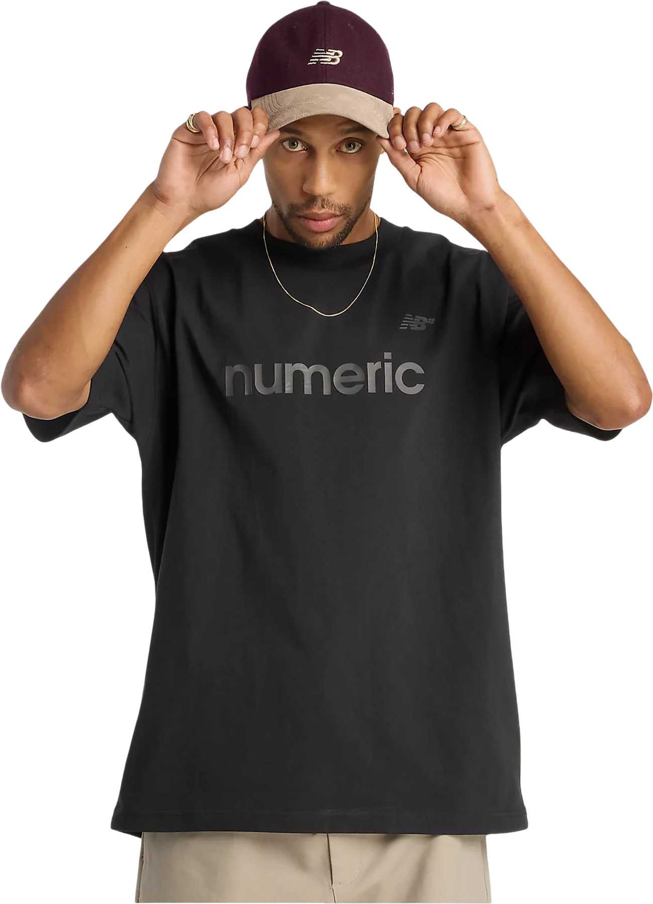 Image de produit pour T-shirt en coton Numeric - Homme