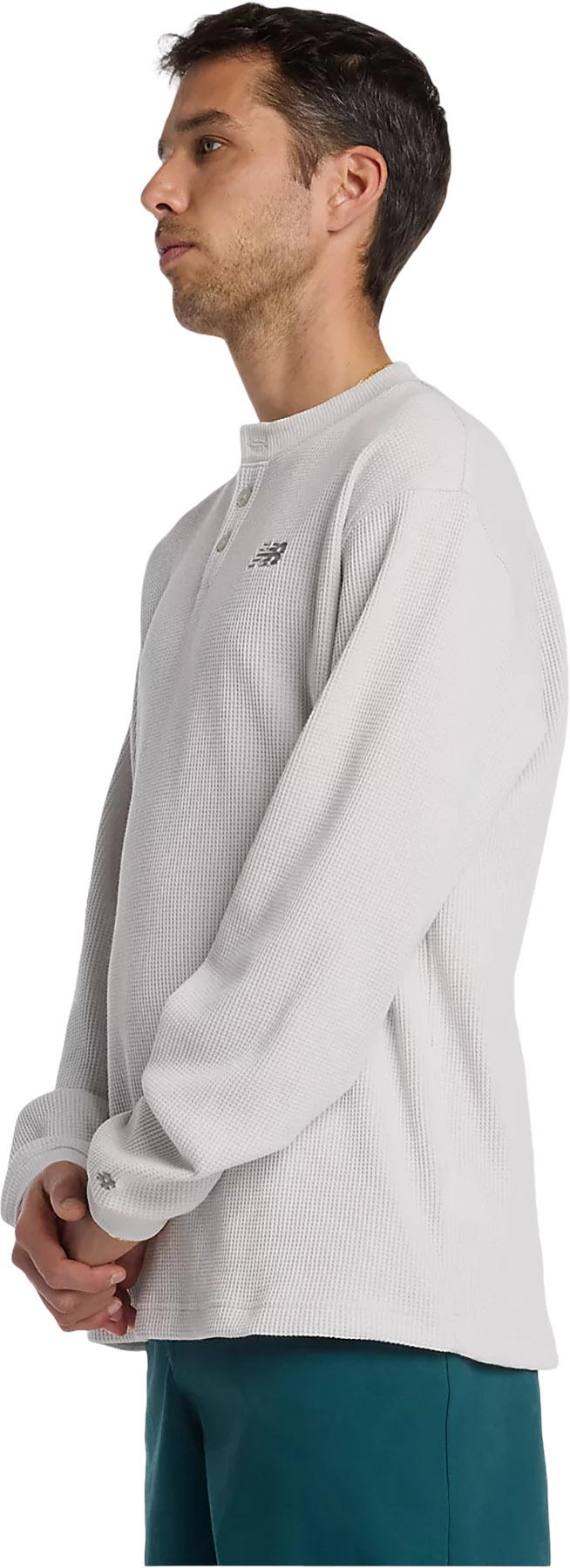 Product gallery image number 5 for product Numeric Waffle Knit Long Sleeve Henley Shirt - Men's