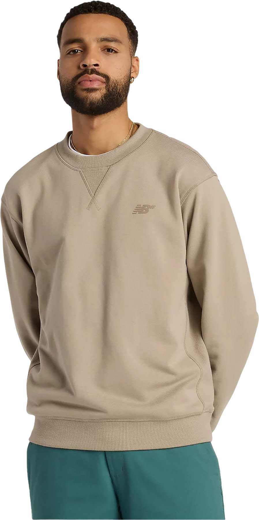 Image de produit pour Chandail en molleton à col rond en éponge française Numeric - Homme