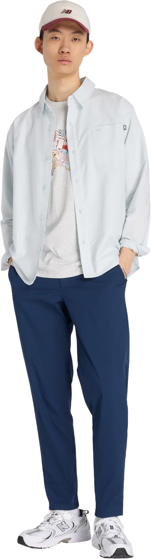Product gallery image number 7 for product Oxford Long Sleeve Shirt - Men's
