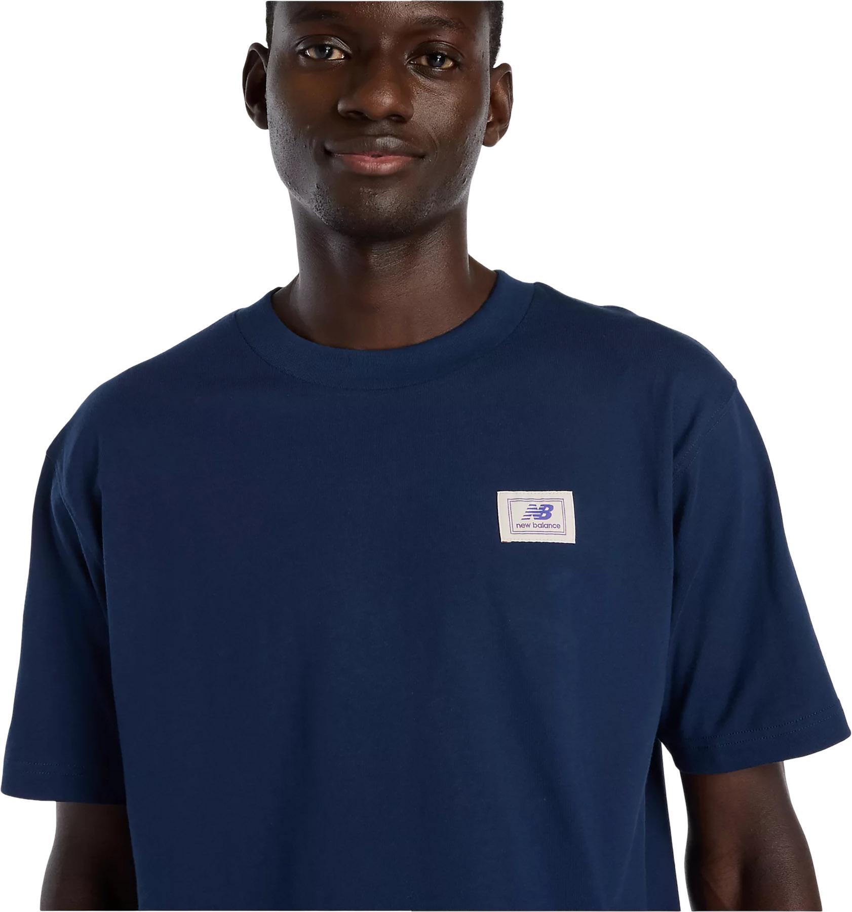 Product gallery image number 3 for product Woven Label Short Sleeve T-Shirt - Men's