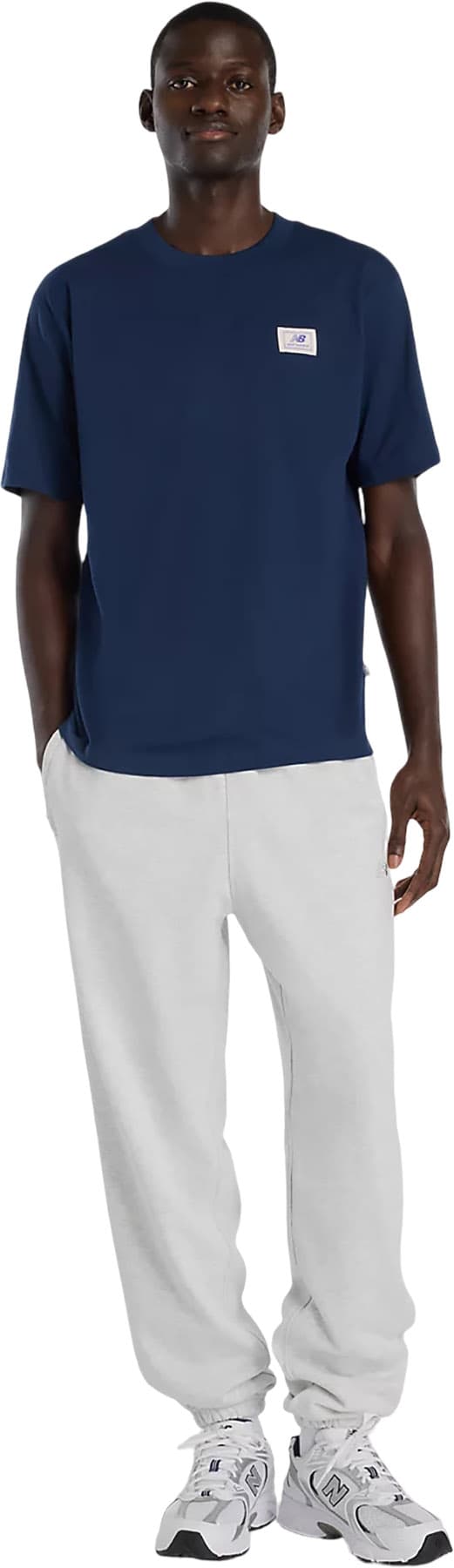 Product gallery image number 4 for product Woven Label Short Sleeve T-Shirt - Men's