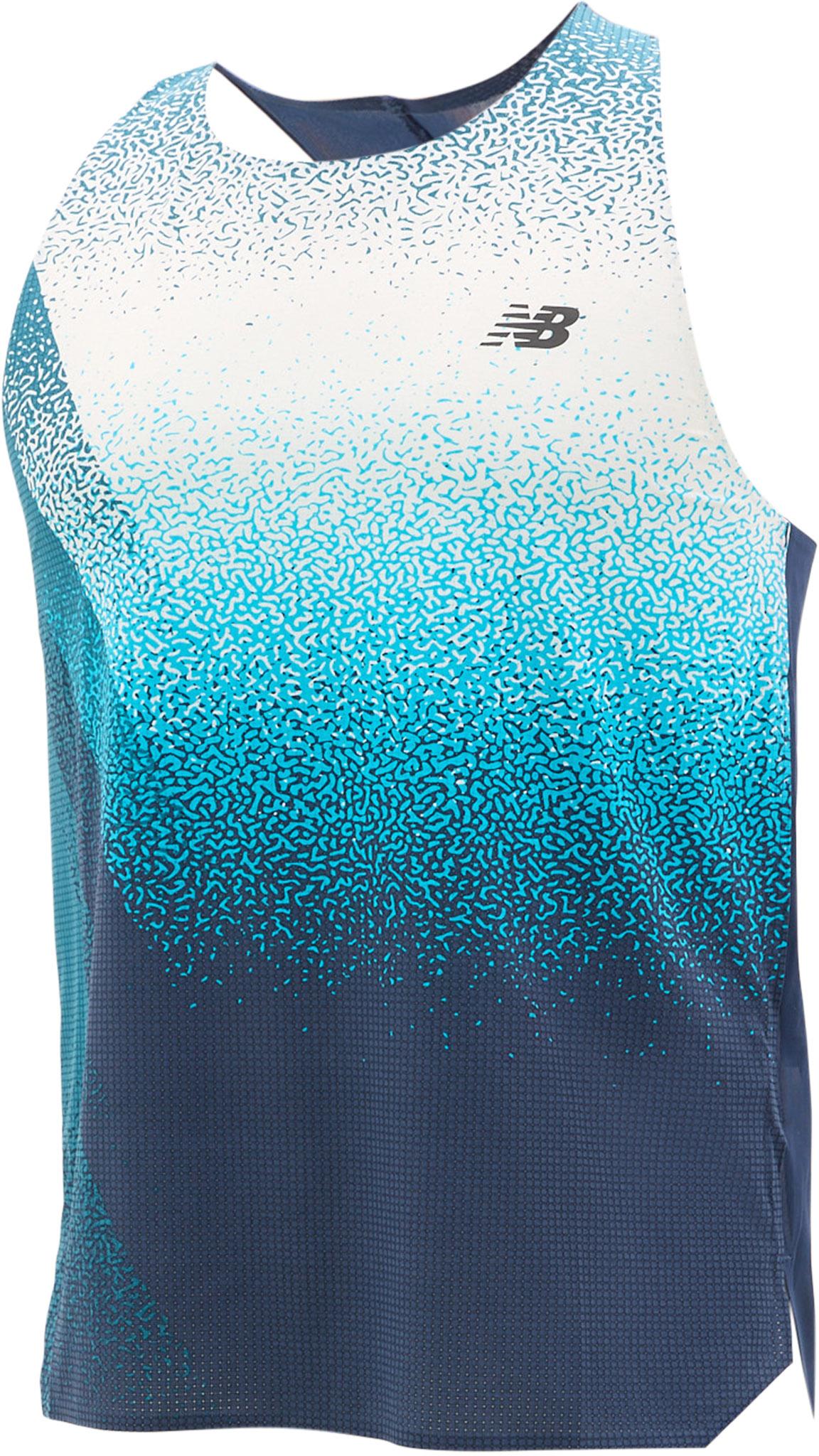 Product gallery image number 3 for product Race Day Ultra Light Printed Singlet - Men's