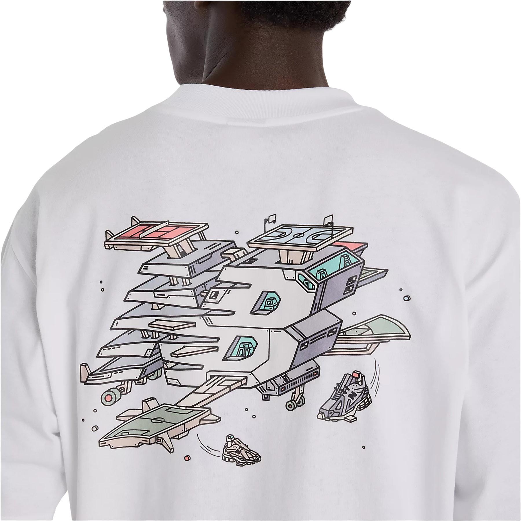 Product gallery image number 6 for product Ghica Sport Station Oversized T-Shirt - Men's