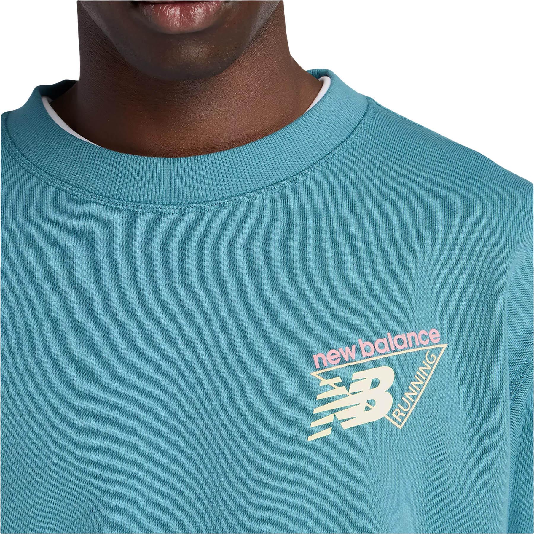 Product gallery image number 4 for product Classic Tri-Logo French Terry Crew Neck Sweatshirt - Men's